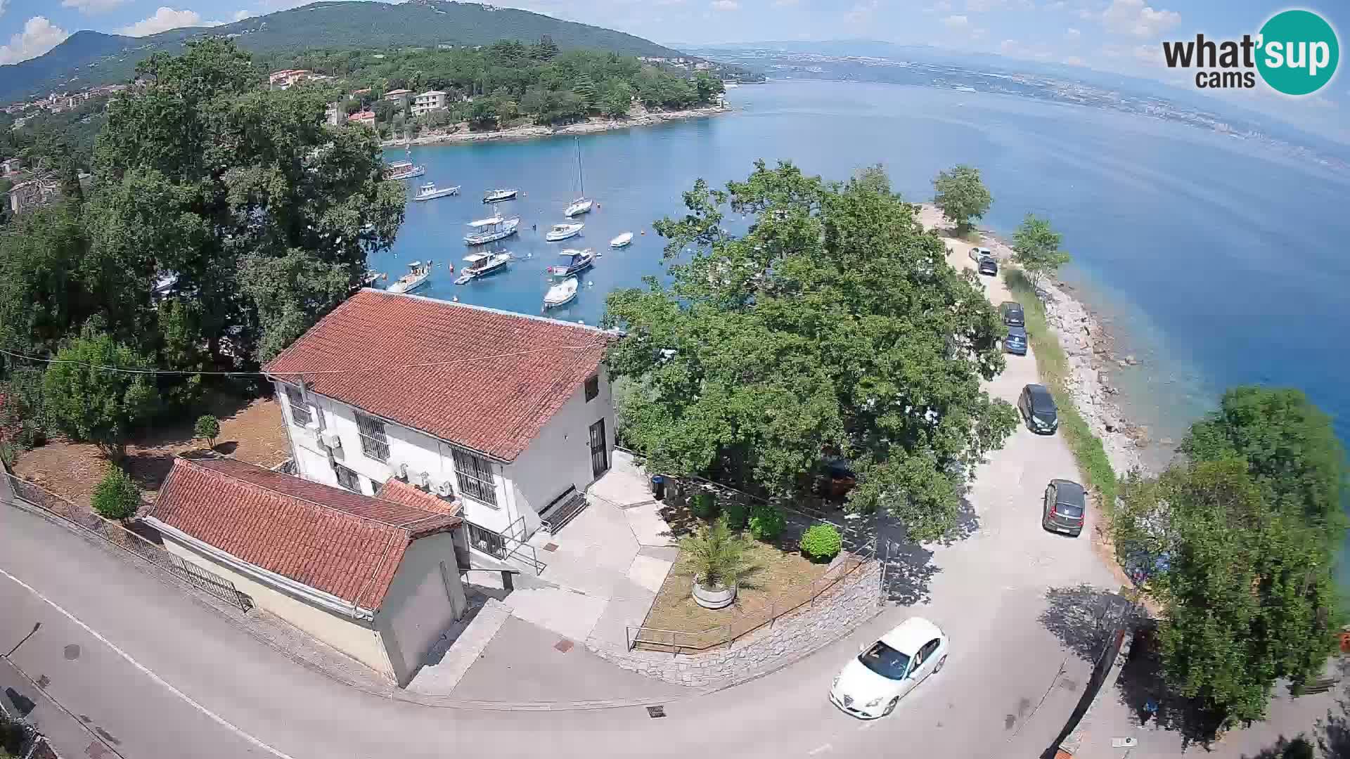 Webcam Ika Hafen – LIVE Blick auf den Hafen und die Lichter von Opatija