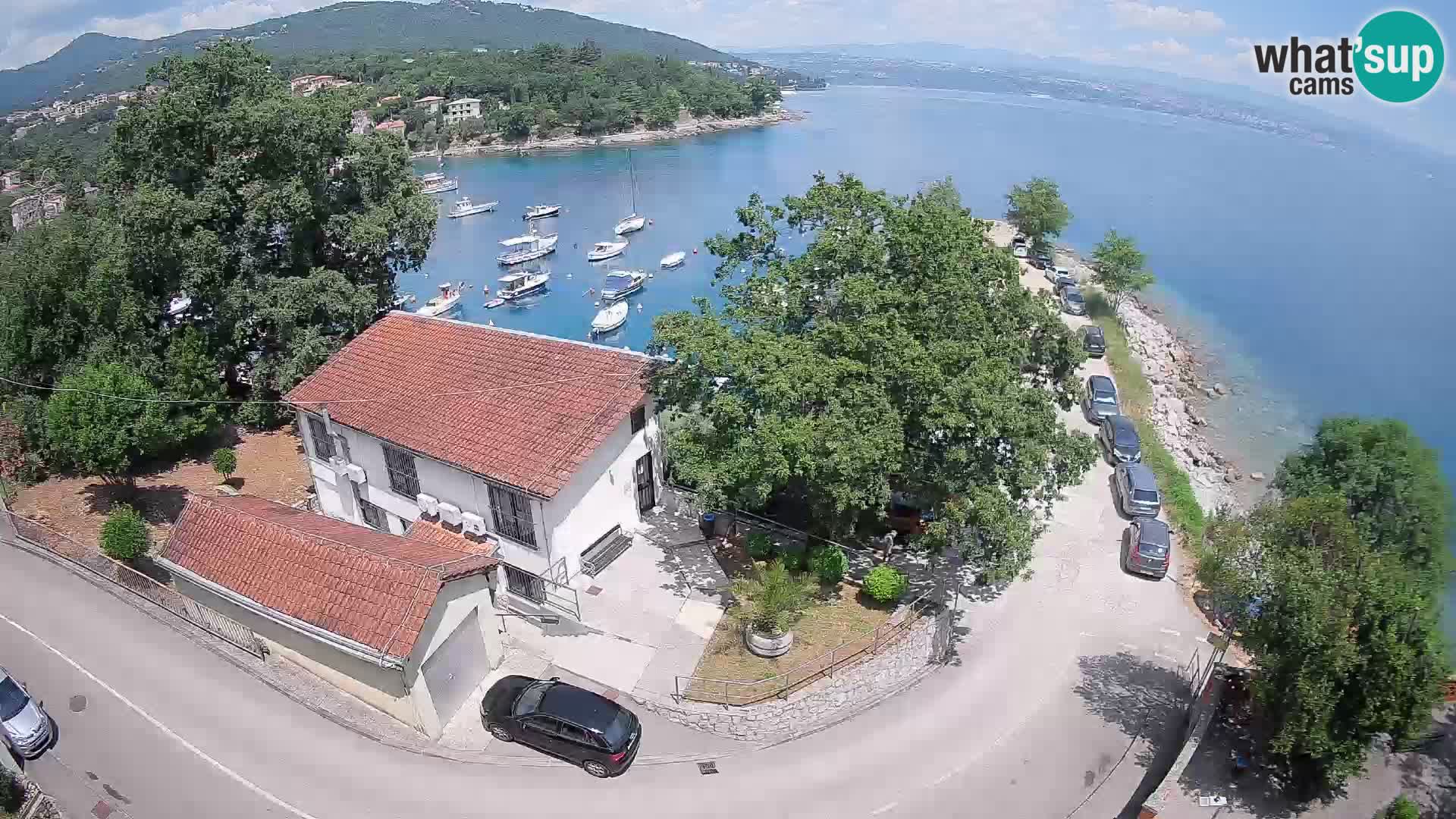 Webcam Ika Hafen – LIVE Blick auf den Hafen und die Lichter von Opatija