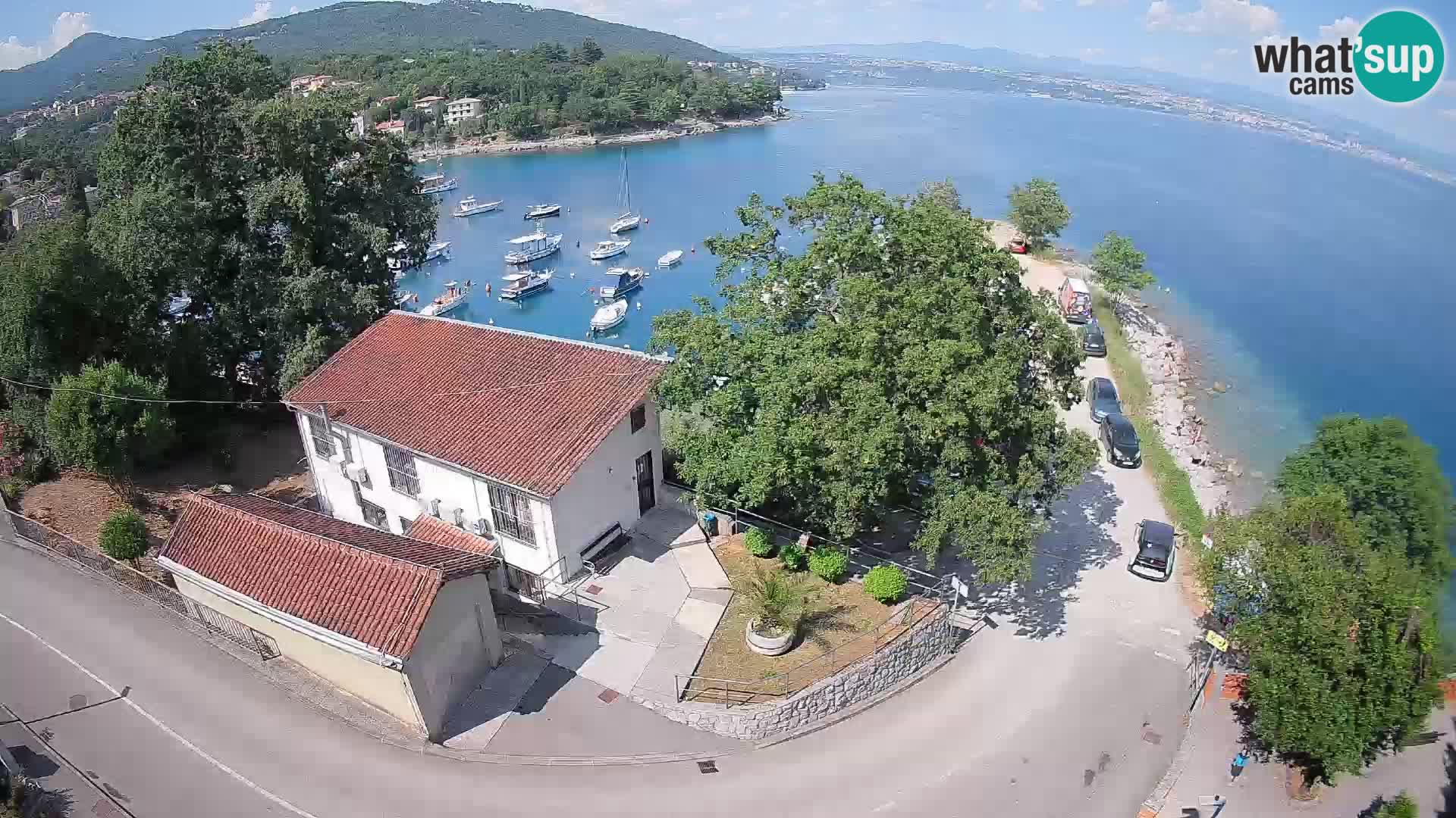 Webcam Ika Hafen – LIVE Blick auf den Hafen und die Lichter von Opatija
