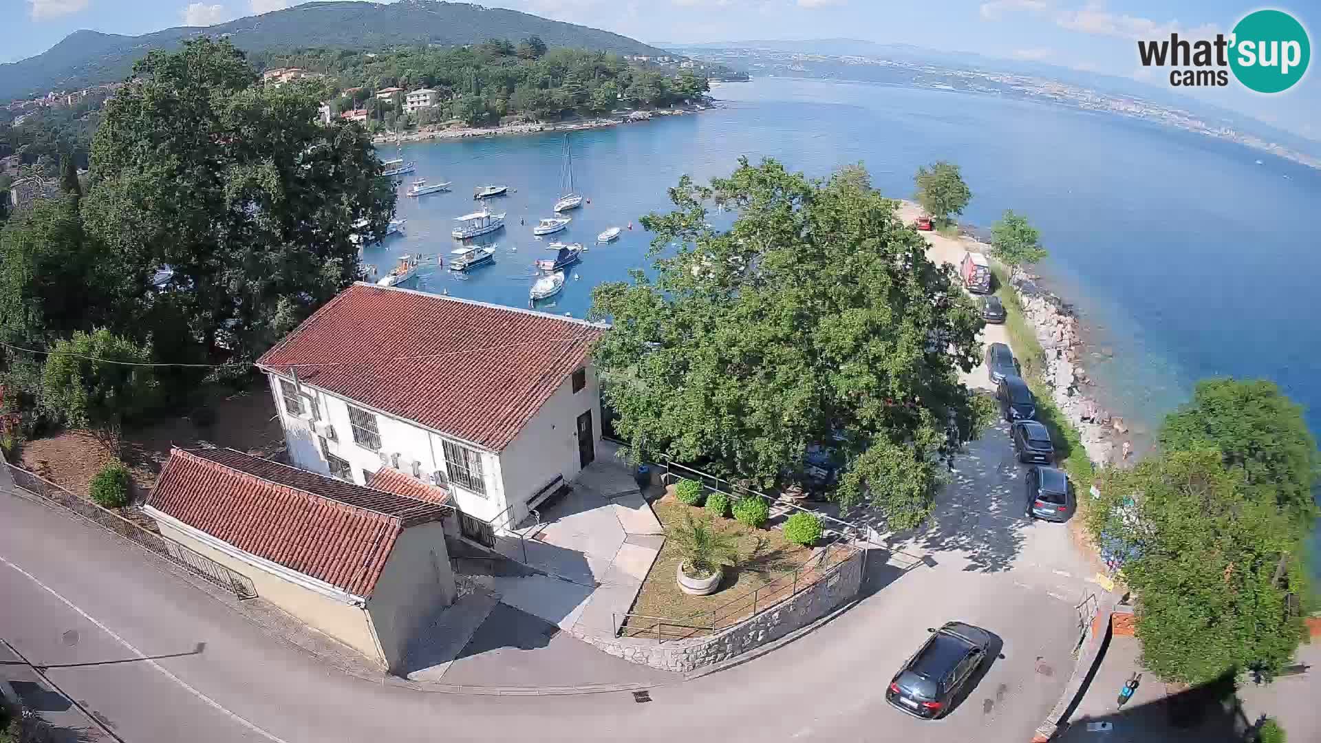 Webcam Ika Hafen – LIVE Blick auf den Hafen und die Lichter von Opatija