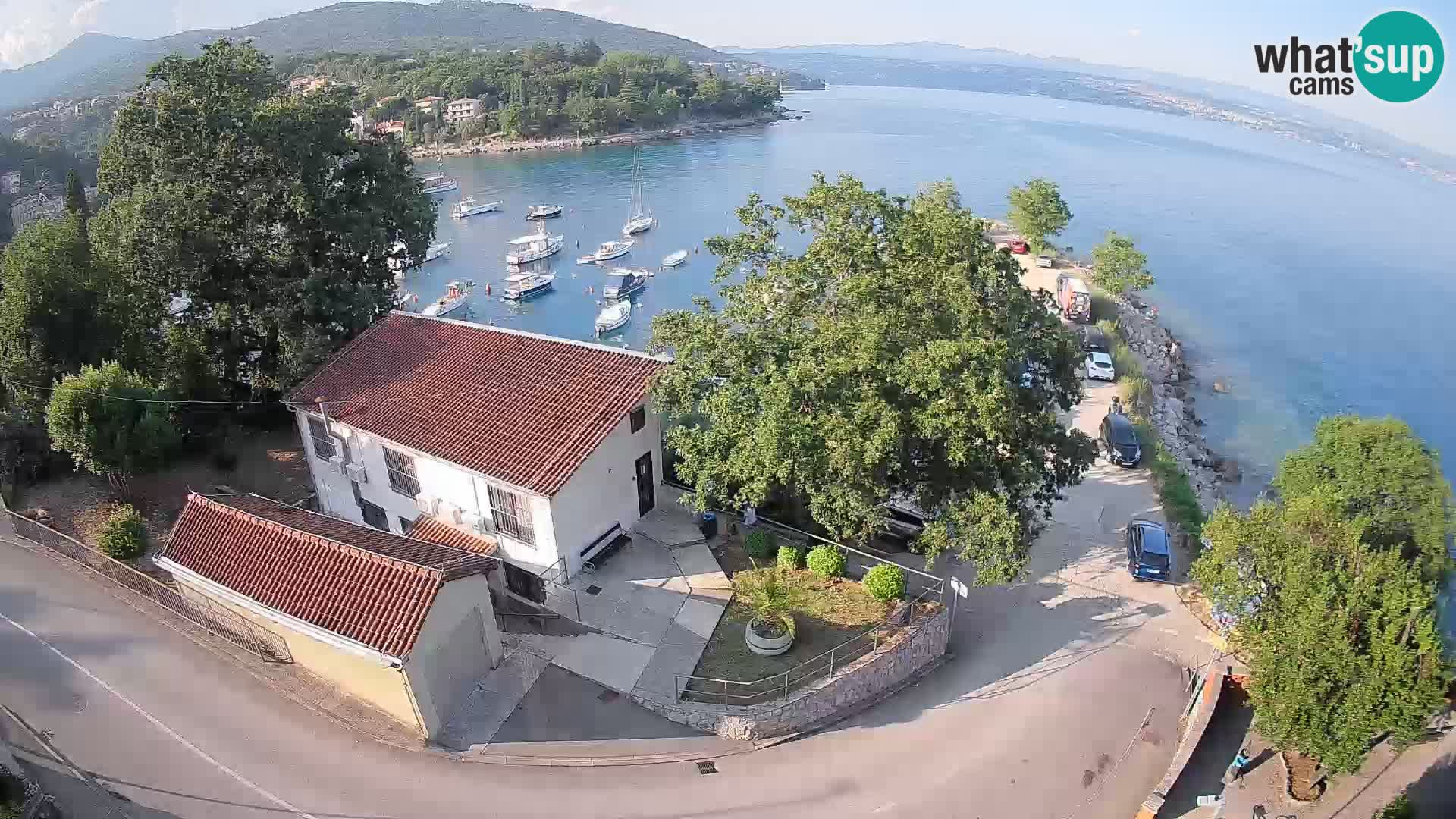 Webcam Ika Hafen – LIVE Blick auf den Hafen und die Lichter von Opatija