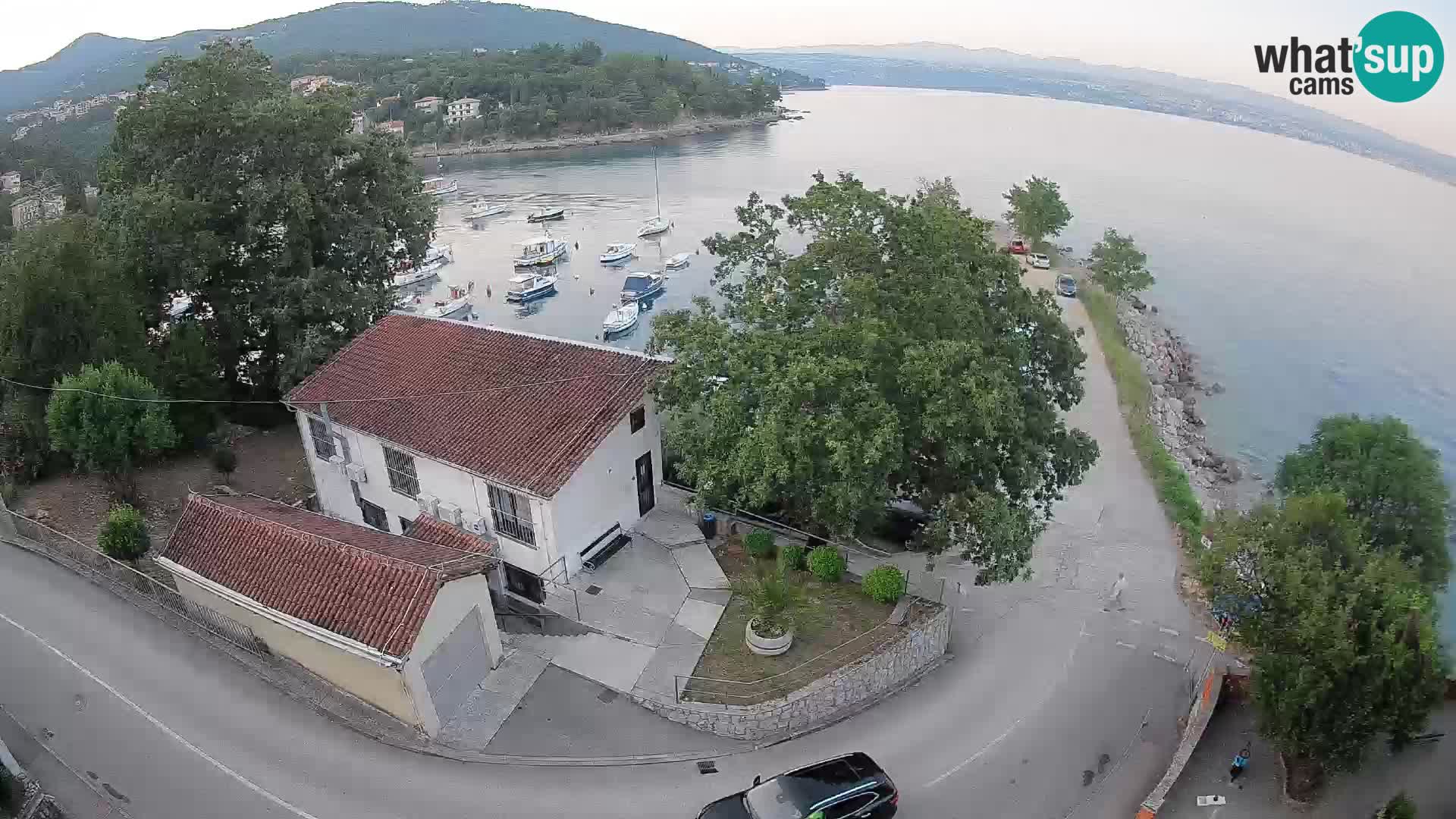 Webcam Ika Hafen – LIVE Blick auf den Hafen und die Lichter von Opatija