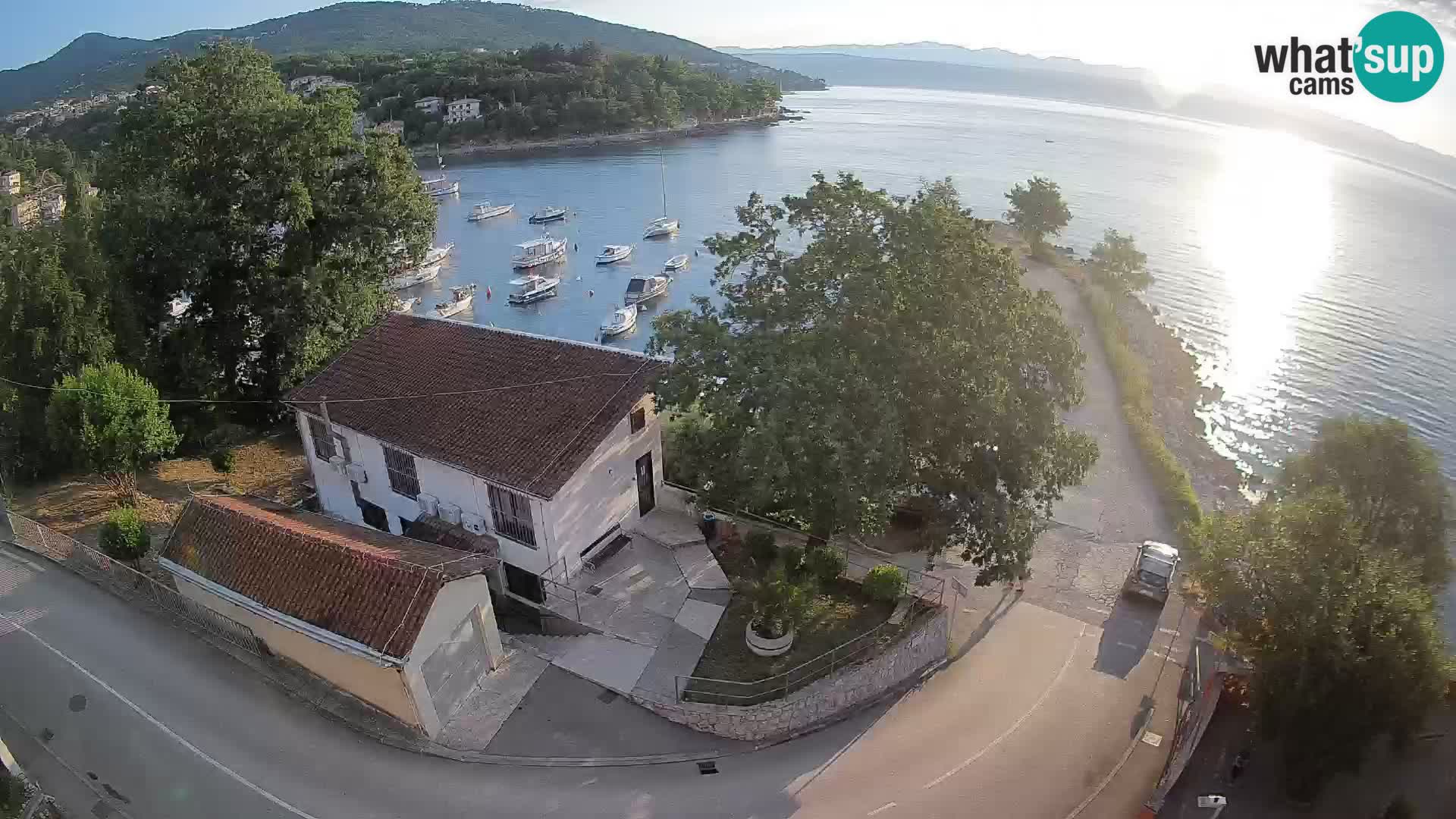 Webcam Ika Hafen – LIVE Blick auf den Hafen und die Lichter von Opatija