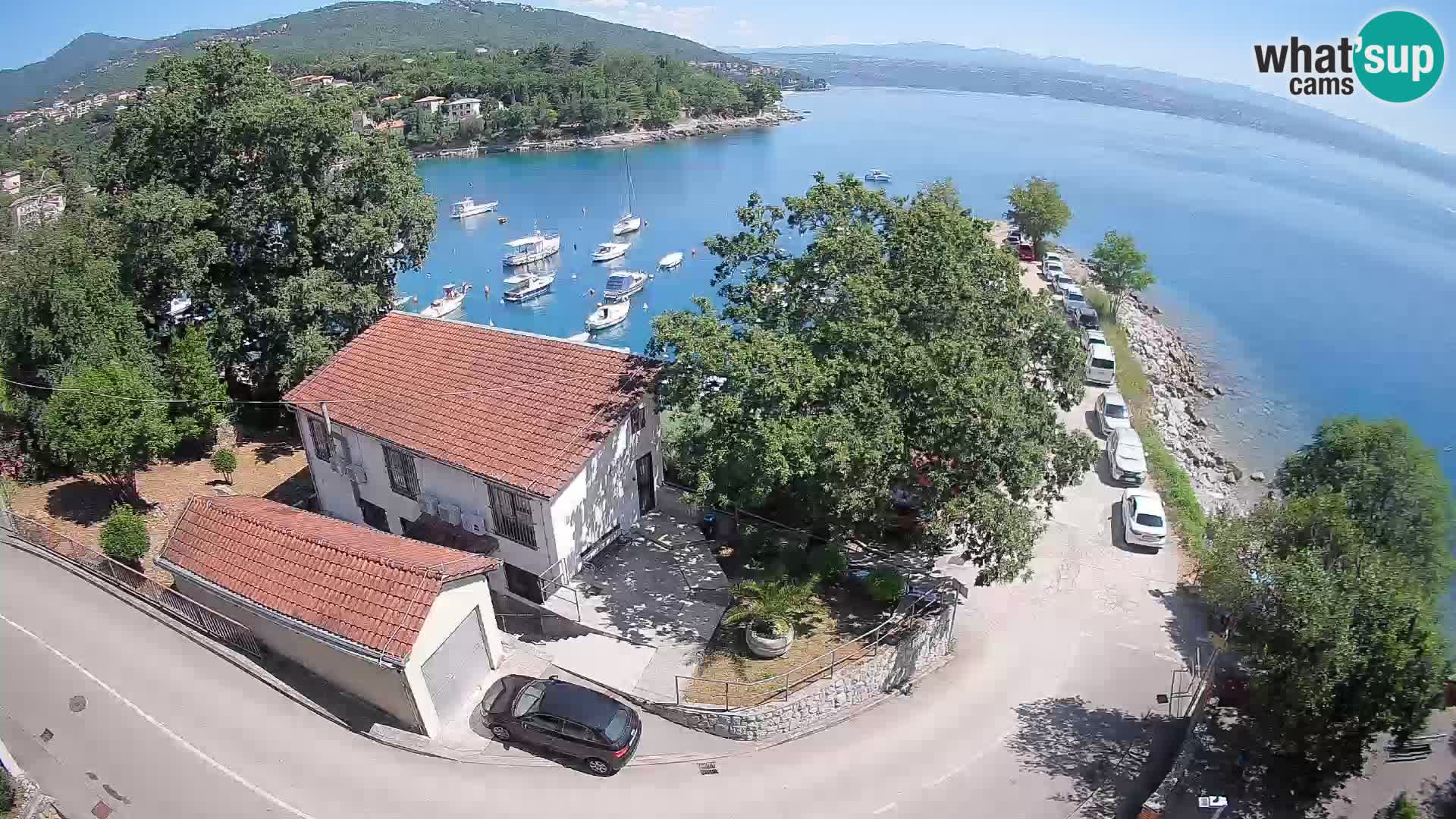 Webcam Ika Hafen – LIVE Blick auf den Hafen und die Lichter von Opatija