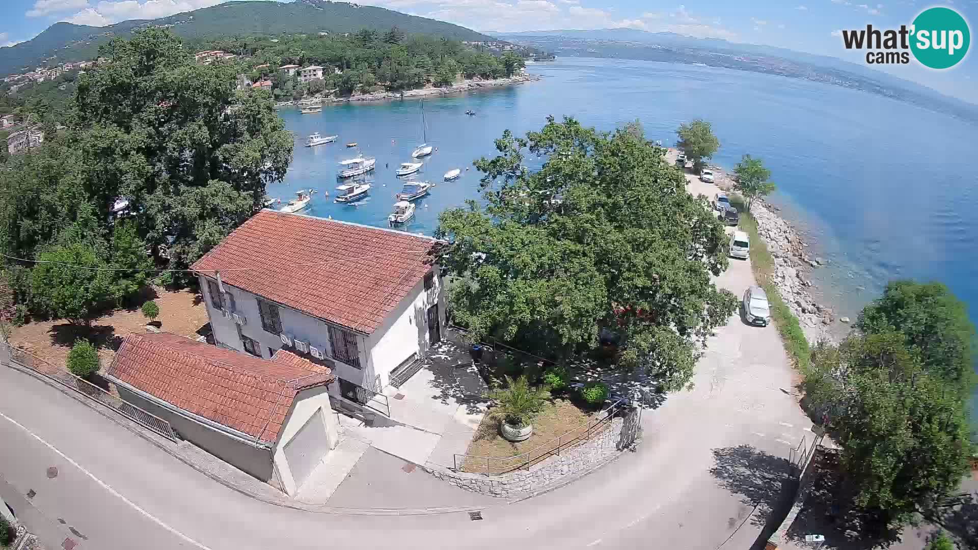 Webcam Ika Hafen – LIVE Blick auf den Hafen und die Lichter von Opatija