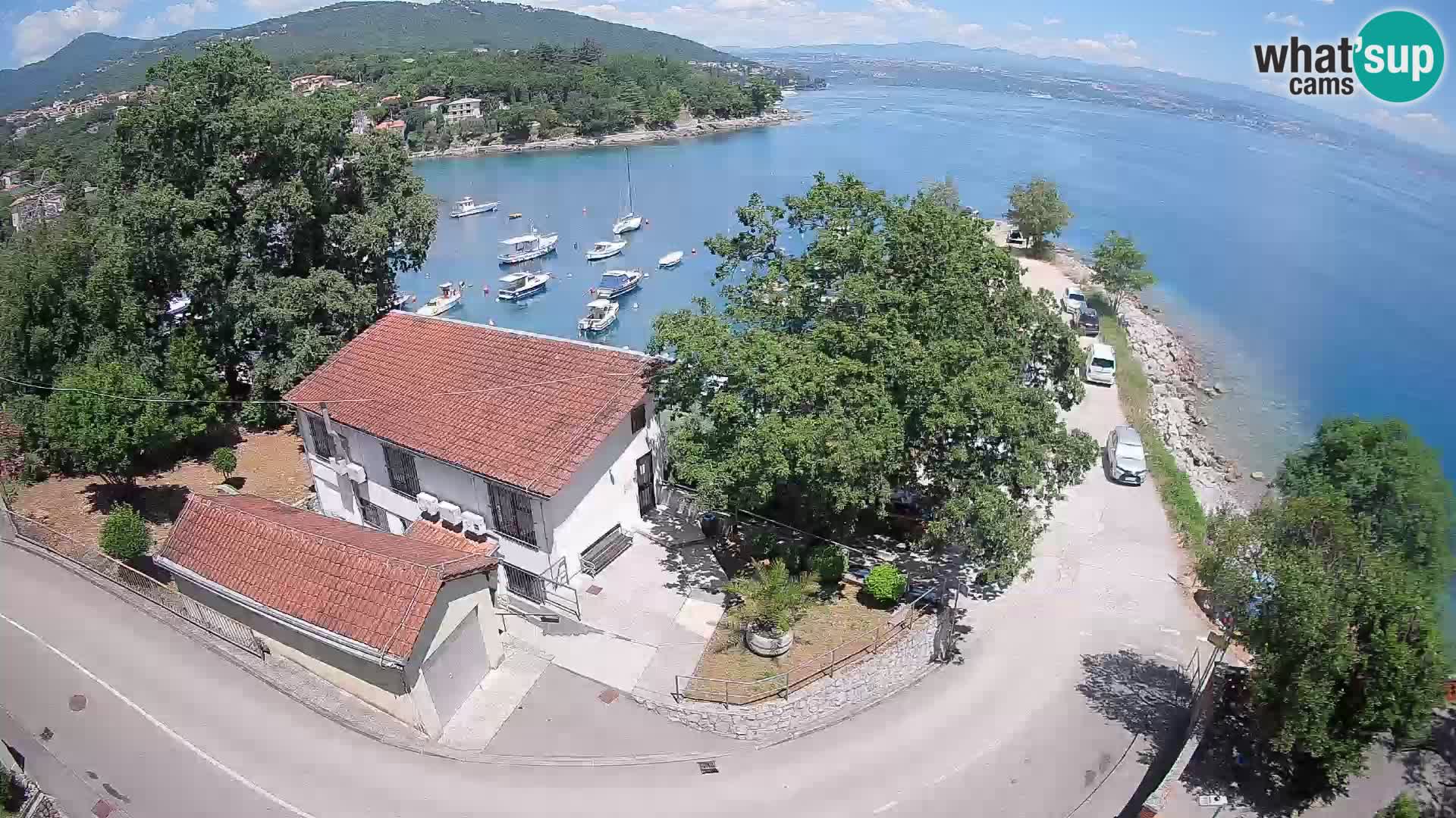 Webcam Ika Hafen – LIVE Blick auf den Hafen und die Lichter von Opatija