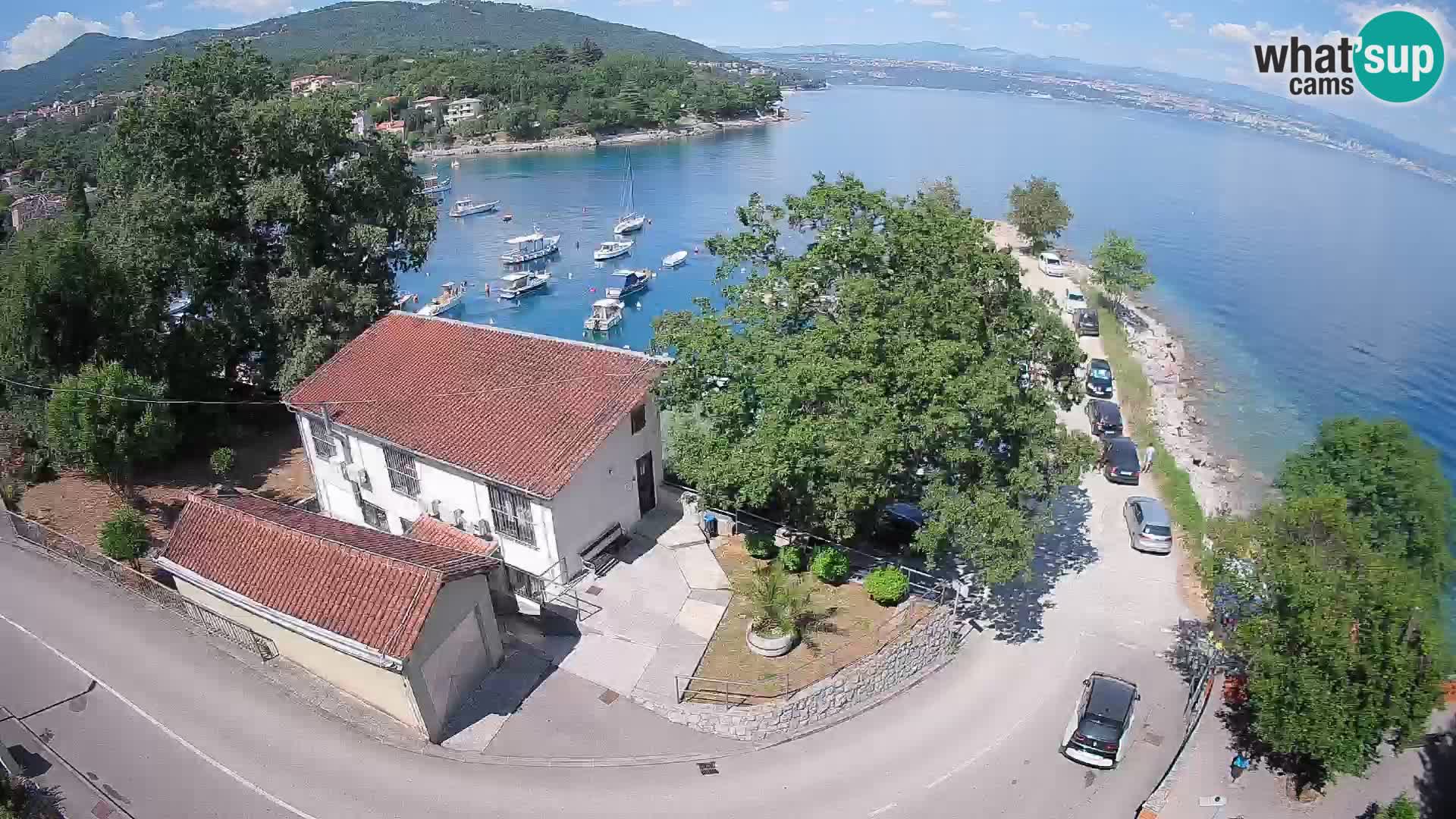 Webcam Ika Hafen – LIVE Blick auf den Hafen und die Lichter von Opatija