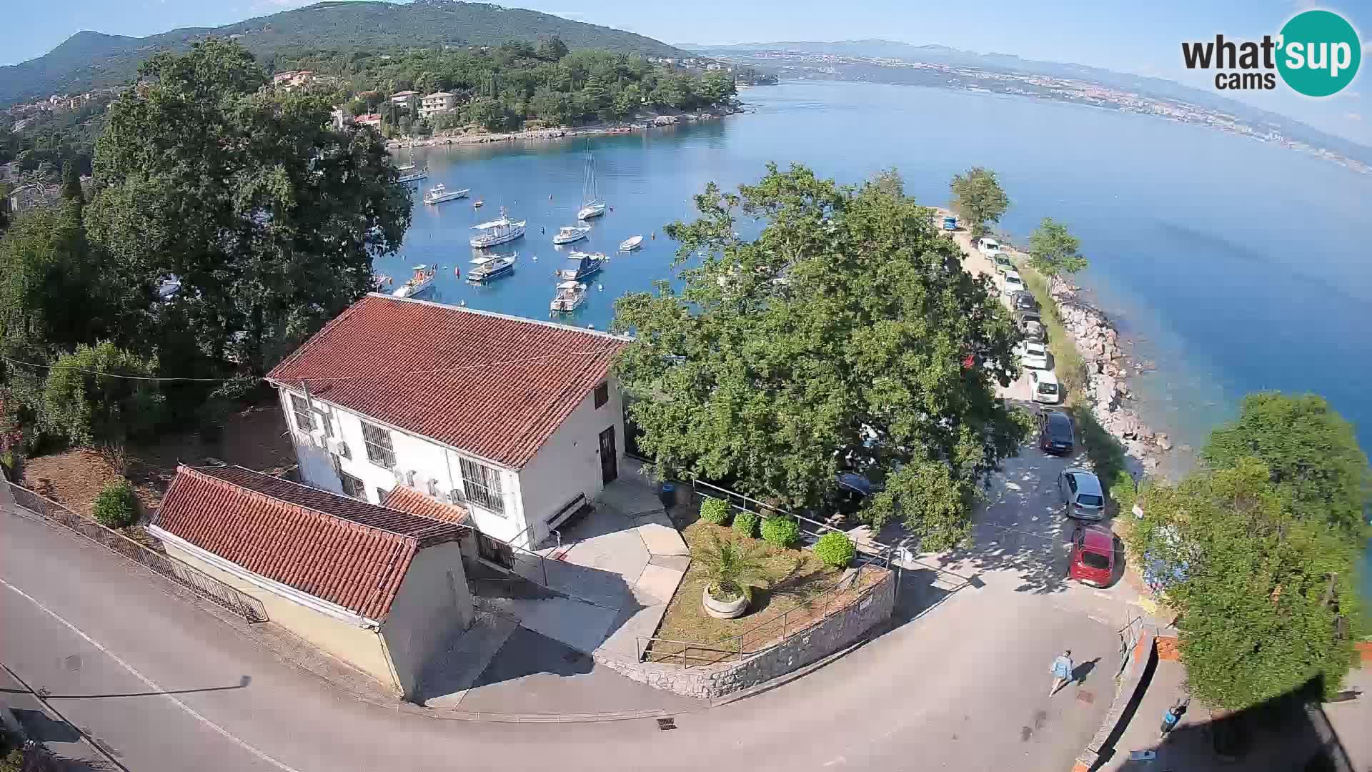 Webcam Ika Hafen – LIVE Blick auf den Hafen und die Lichter von Opatija