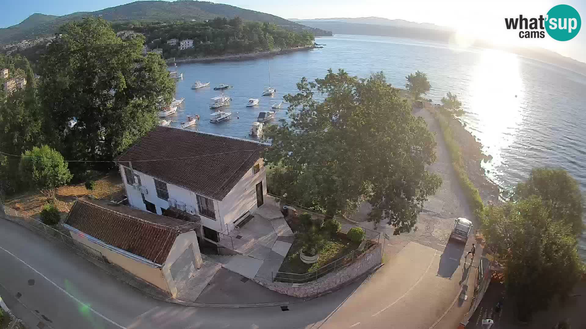 Webcam Ika Hafen – LIVE Blick auf den Hafen und die Lichter von Opatija