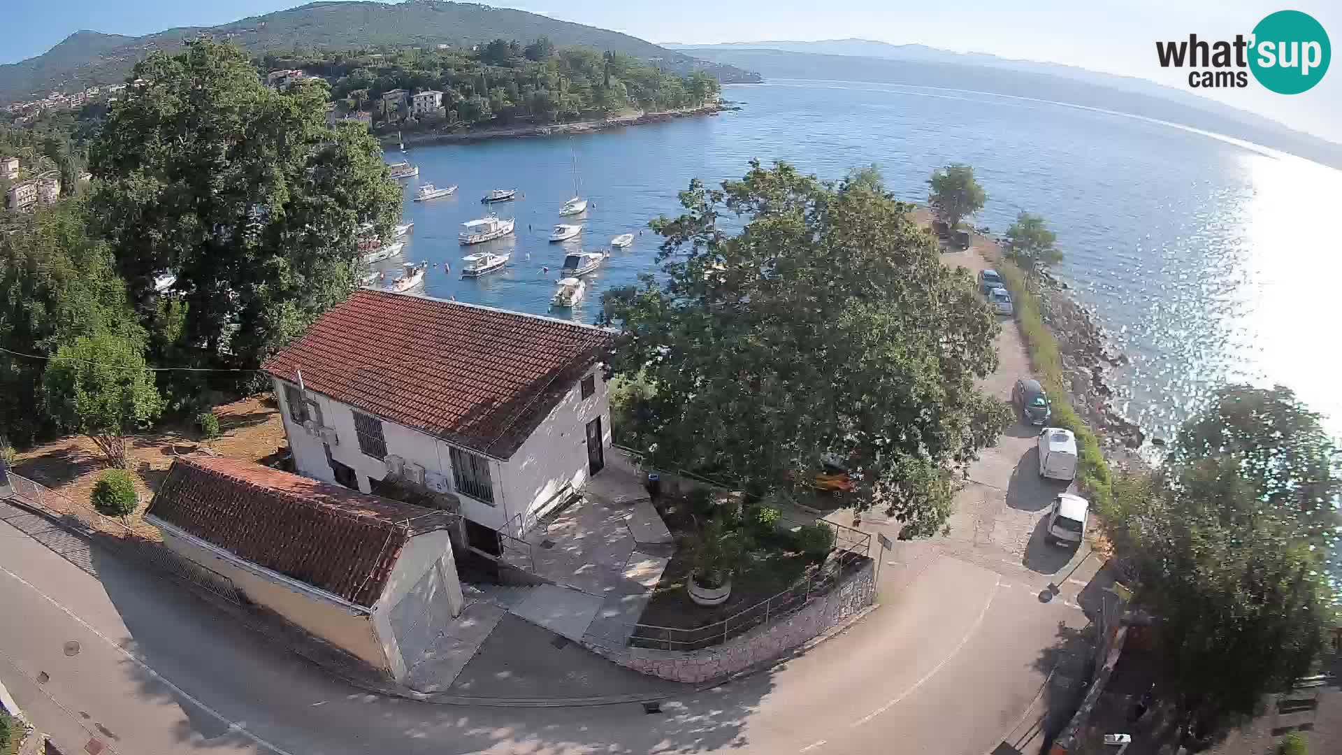 Webcam Ika Hafen – LIVE Blick auf den Hafen und die Lichter von Opatija