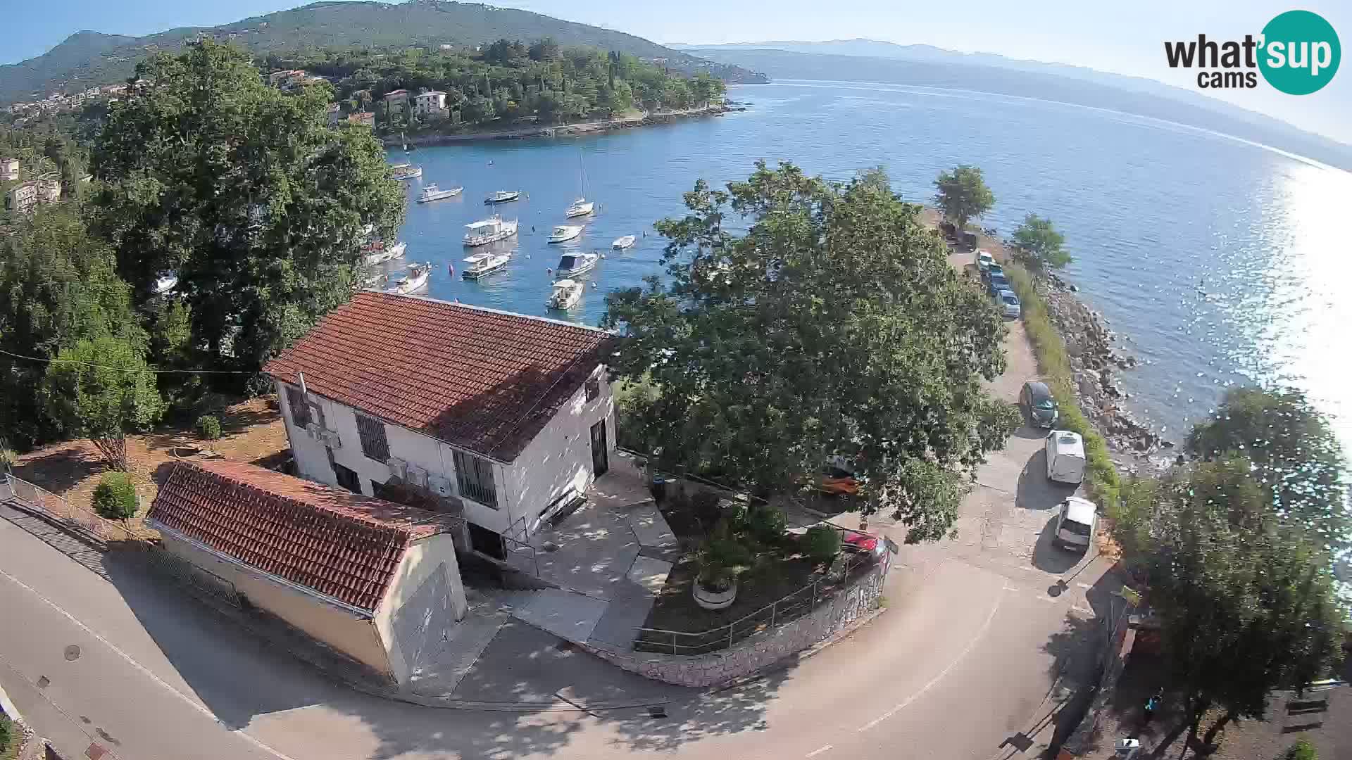 Webcam Ika Hafen – LIVE Blick auf den Hafen und die Lichter von Opatija