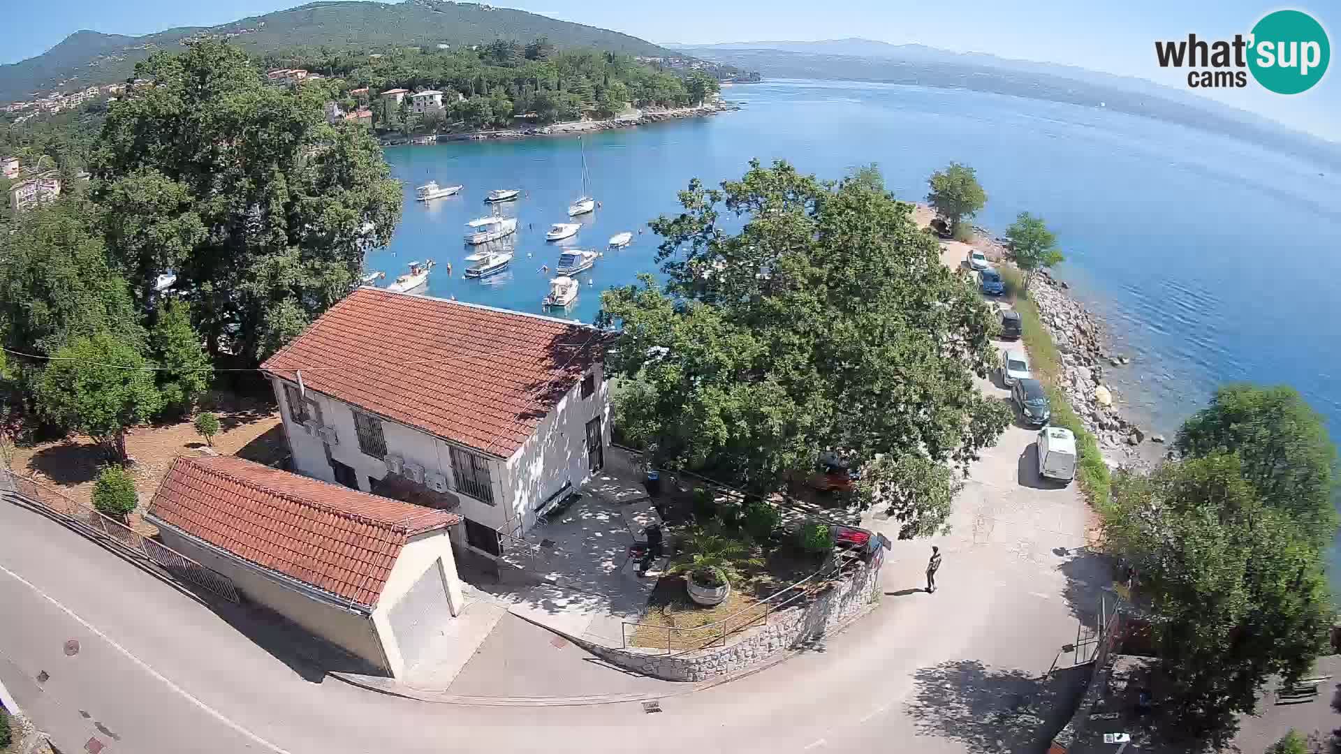 Webcam Ika Hafen – LIVE Blick auf den Hafen und die Lichter von Opatija