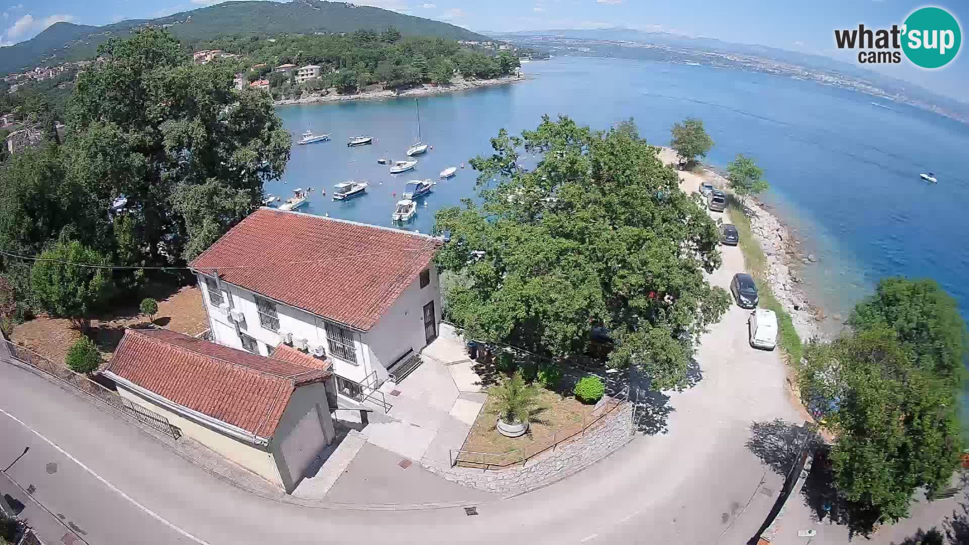 Webcam Ika Hafen – LIVE Blick auf den Hafen und die Lichter von Opatija