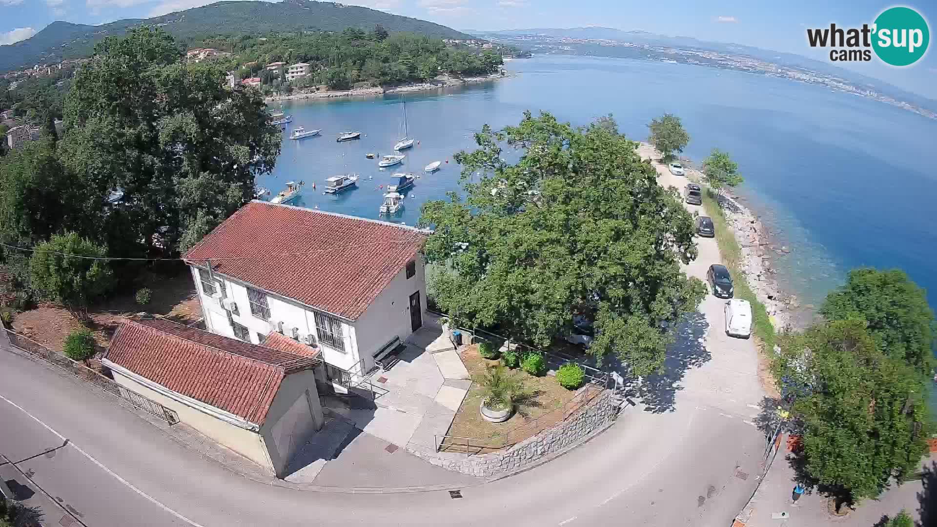 Webcam Ika Hafen – LIVE Blick auf den Hafen und die Lichter von Opatija