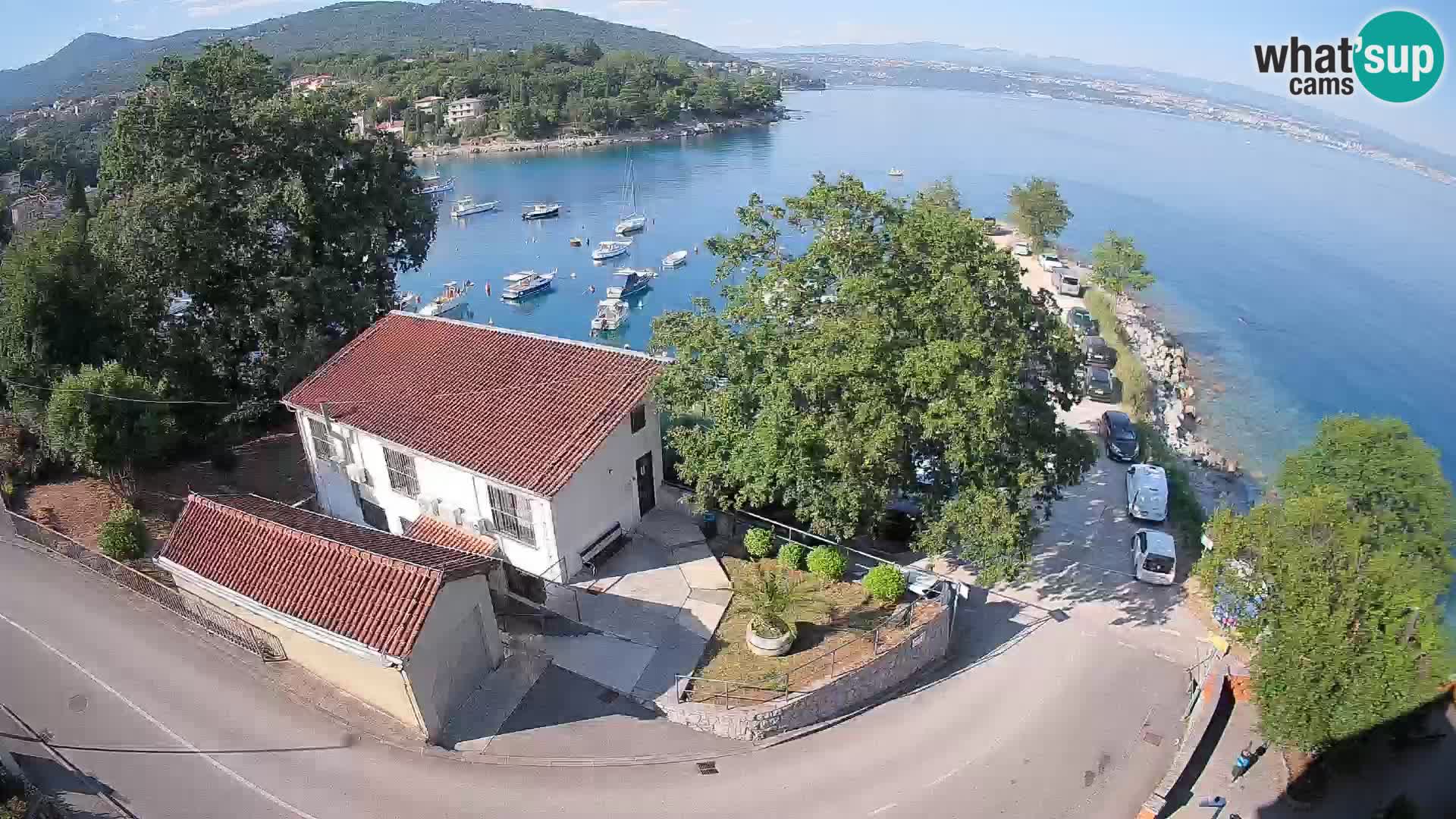 Webcam Ika Hafen – LIVE Blick auf den Hafen und die Lichter von Opatija