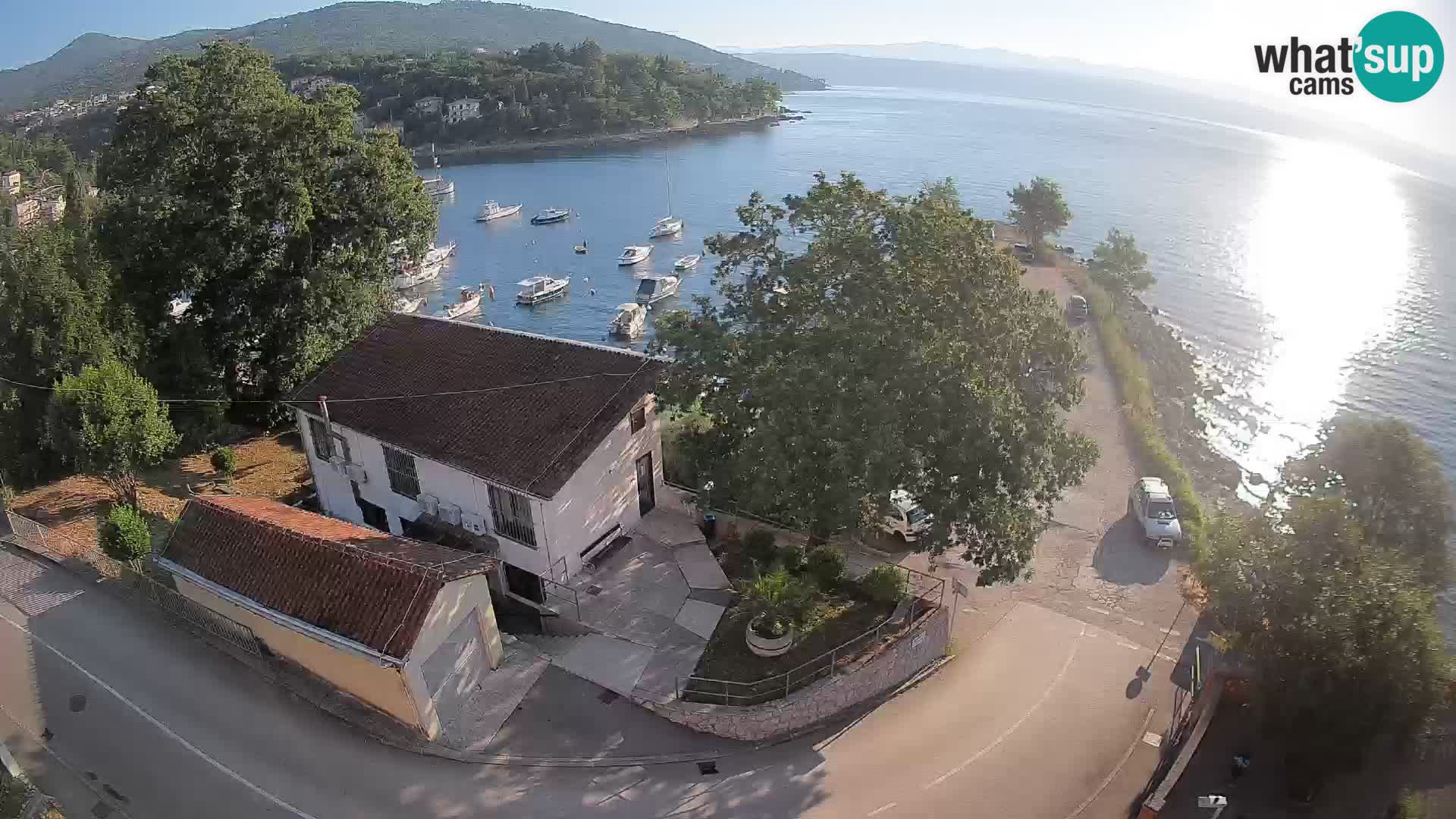 Webcam Ika Hafen – LIVE Blick auf den Hafen und die Lichter von Opatija