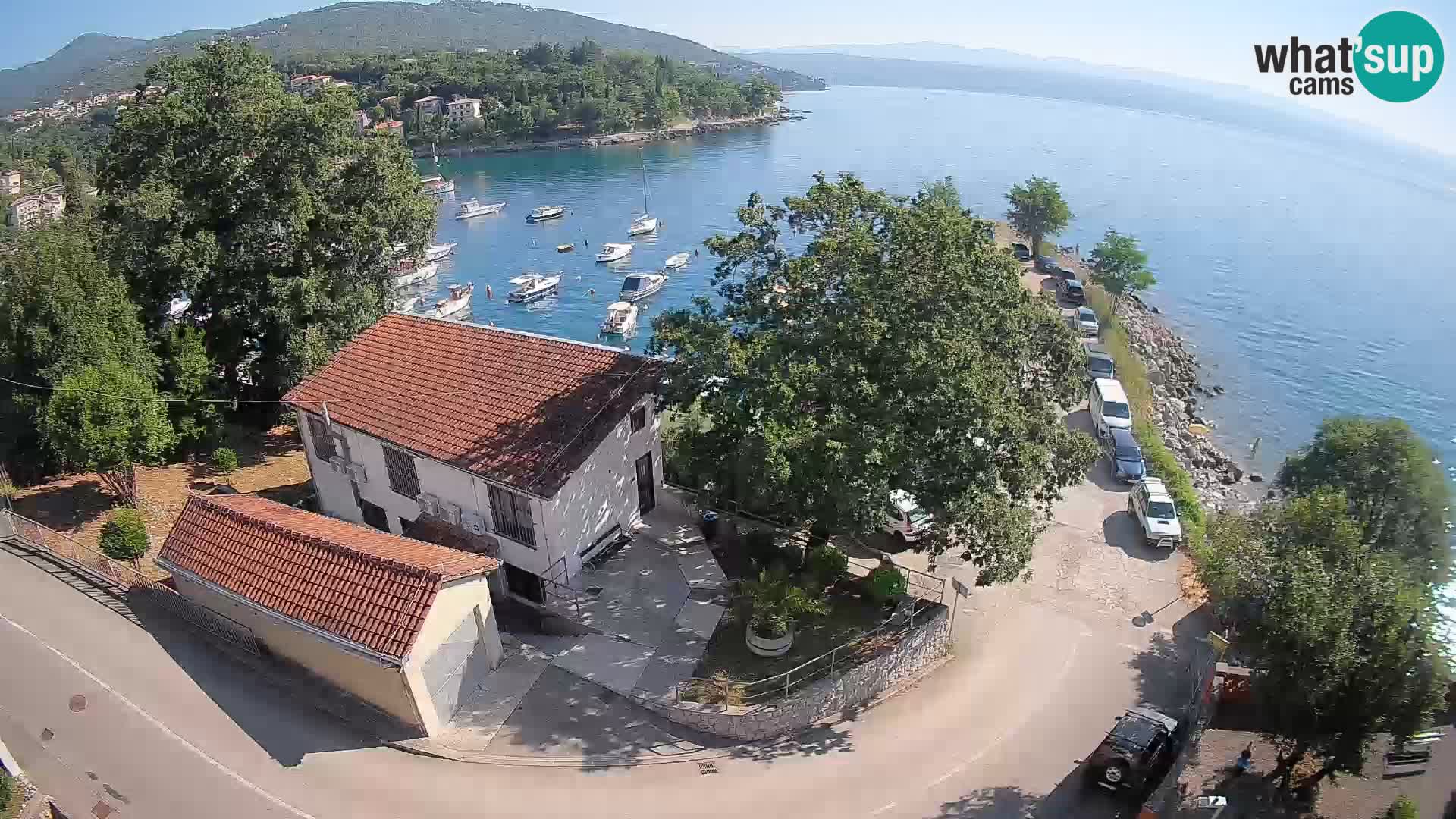 Webcam Ika Hafen – LIVE Blick auf den Hafen und die Lichter von Opatija