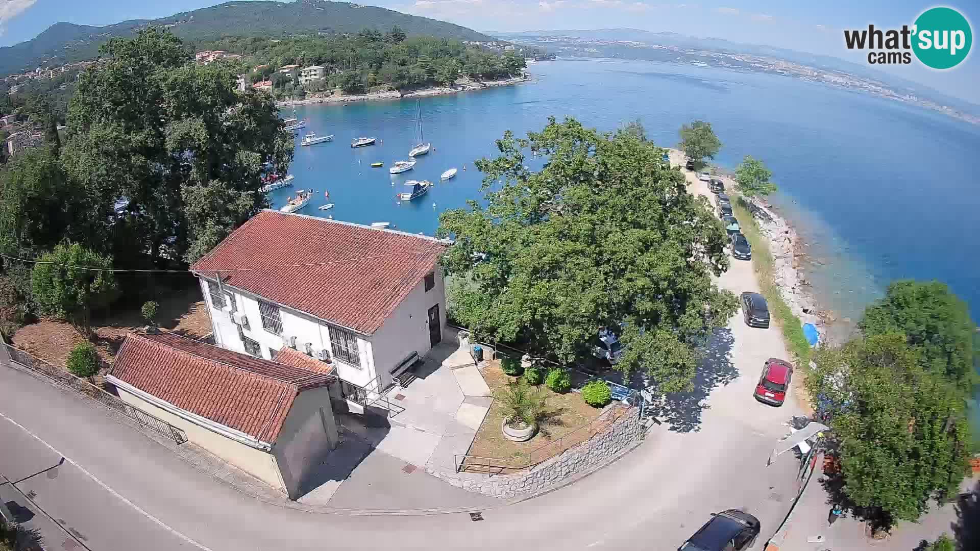 Webcam Ika Hafen – LIVE Blick auf den Hafen und die Lichter von Opatija