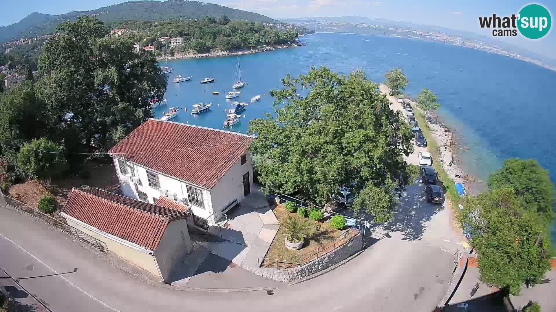 Webcam Ika Hafen – LIVE Blick auf den Hafen und die Lichter von Opatija