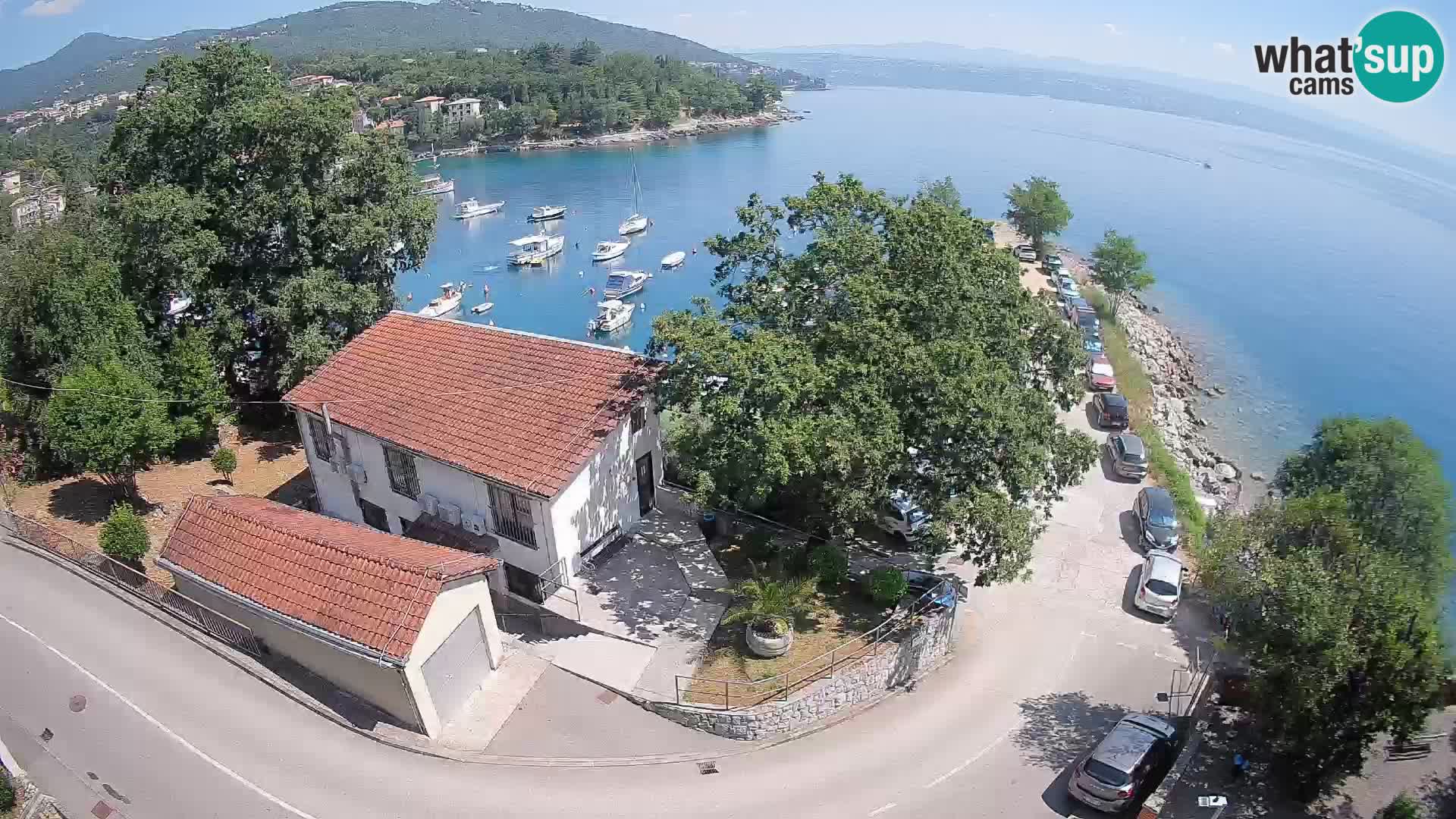 Webcam Ika Hafen – LIVE Blick auf den Hafen und die Lichter von Opatija
