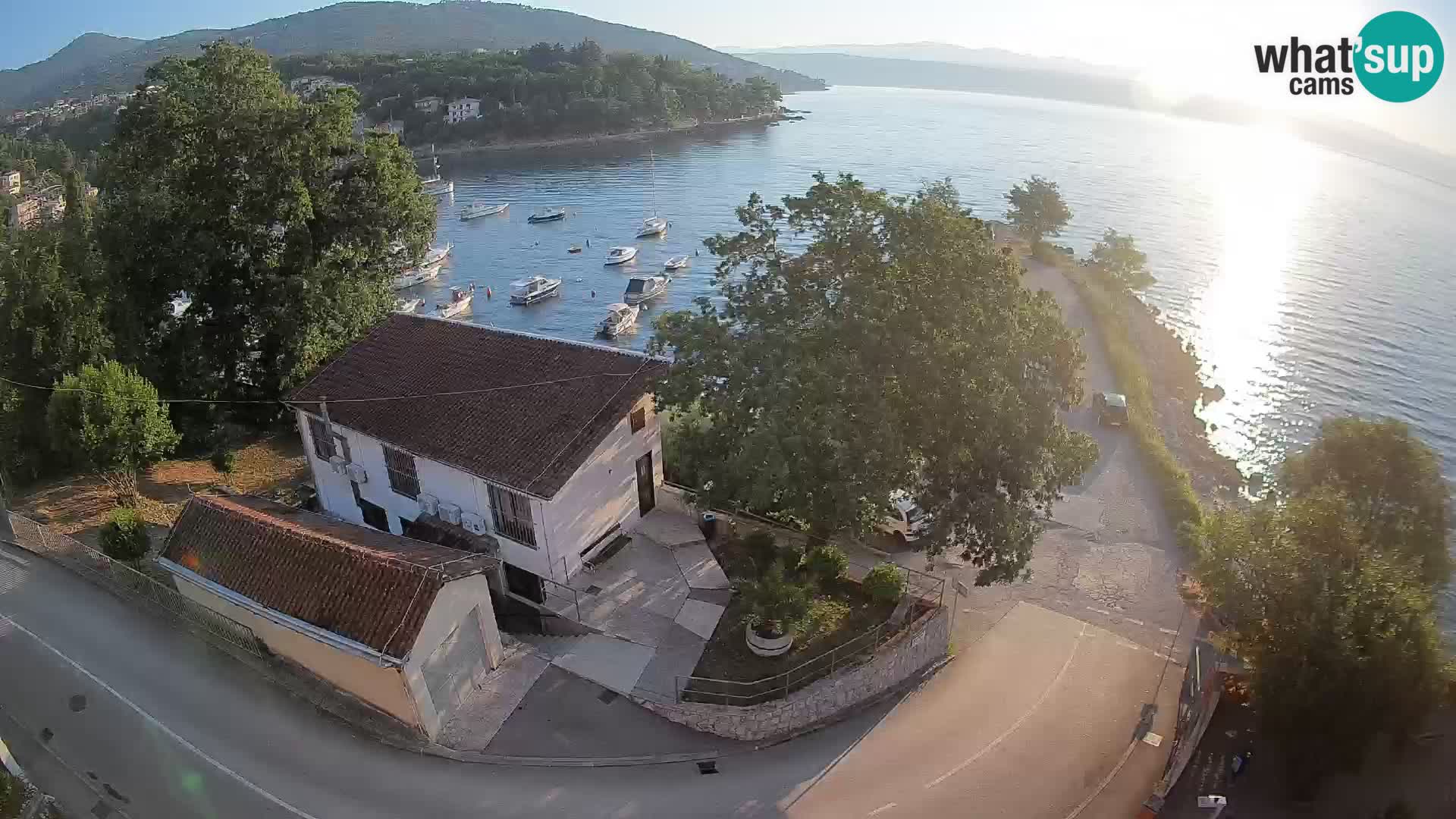 Webcam Ika Hafen – LIVE Blick auf den Hafen und die Lichter von Opatija