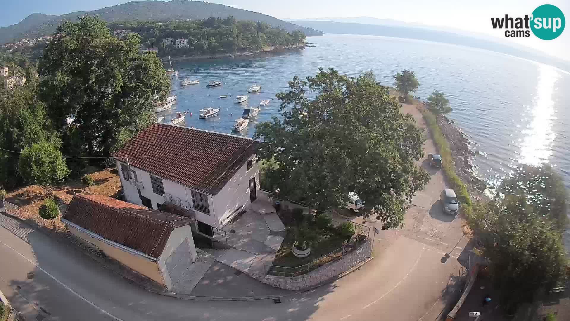 Webcam Ika Hafen – LIVE Blick auf den Hafen und die Lichter von Opatija