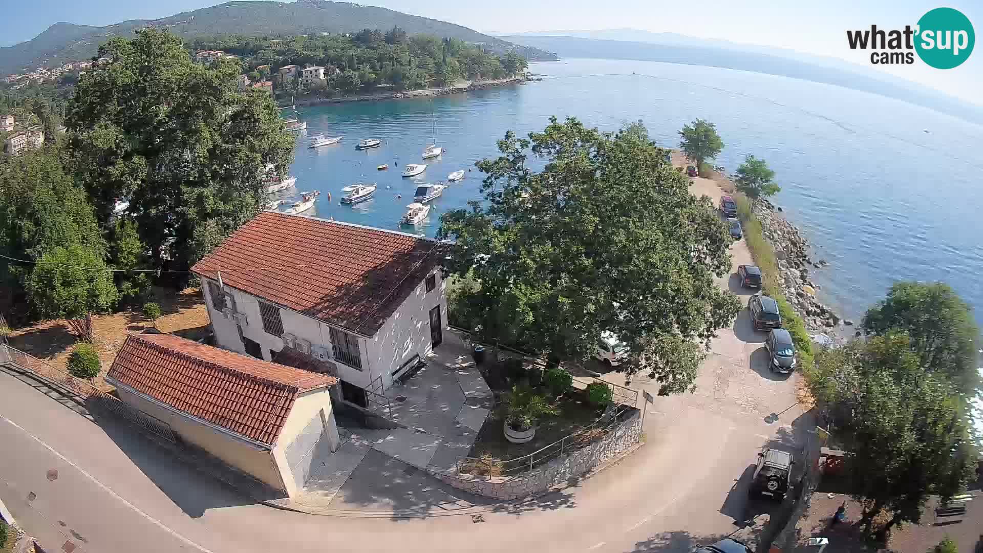 Webcam Ika Hafen – LIVE Blick auf den Hafen und die Lichter von Opatija