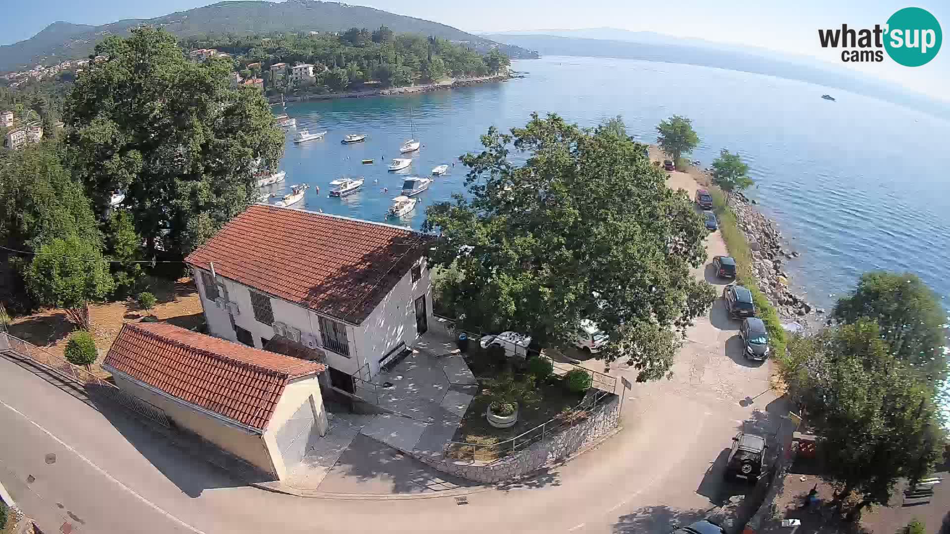 Webcam Ika Hafen – LIVE Blick auf den Hafen und die Lichter von Opatija