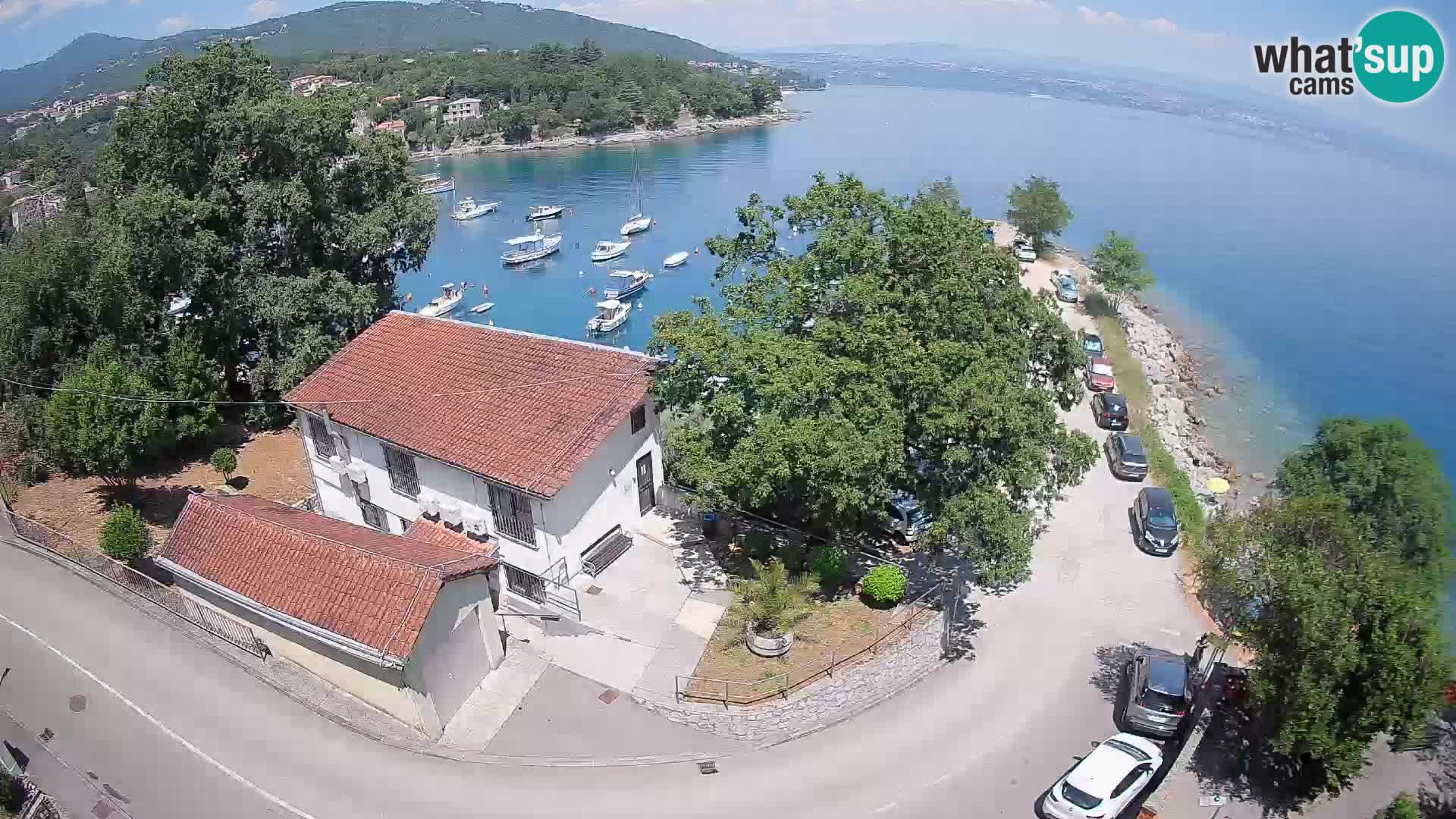 Webcam Ika Hafen – LIVE Blick auf den Hafen und die Lichter von Opatija
