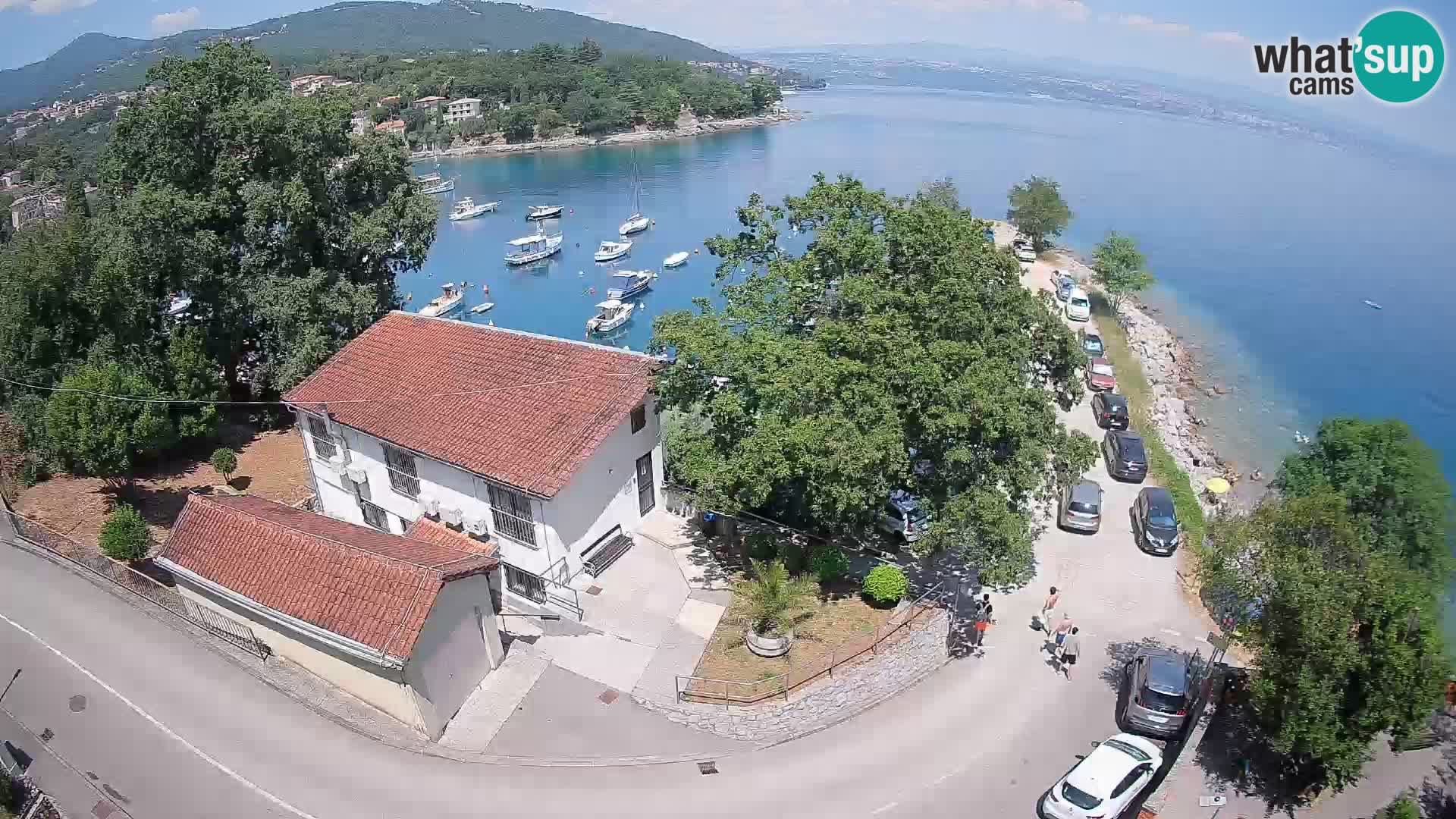 Webcam Ika Hafen – LIVE Blick auf den Hafen und die Lichter von Opatija
