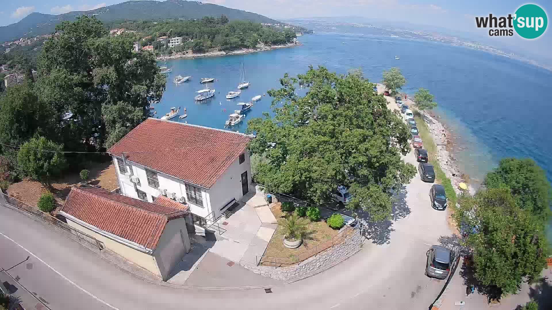 Webcam Ika Hafen – LIVE Blick auf den Hafen und die Lichter von Opatija