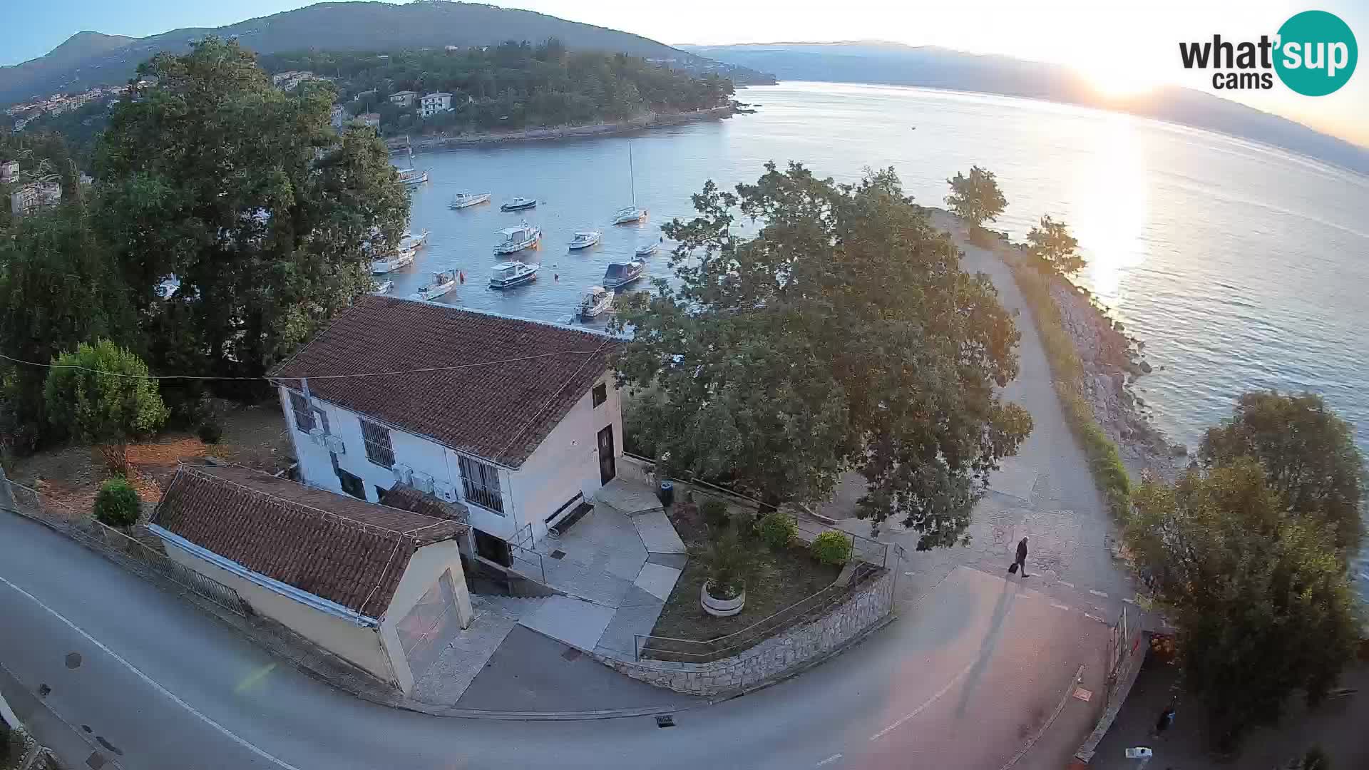 Webcam Ika Hafen – LIVE Blick auf den Hafen und die Lichter von Opatija