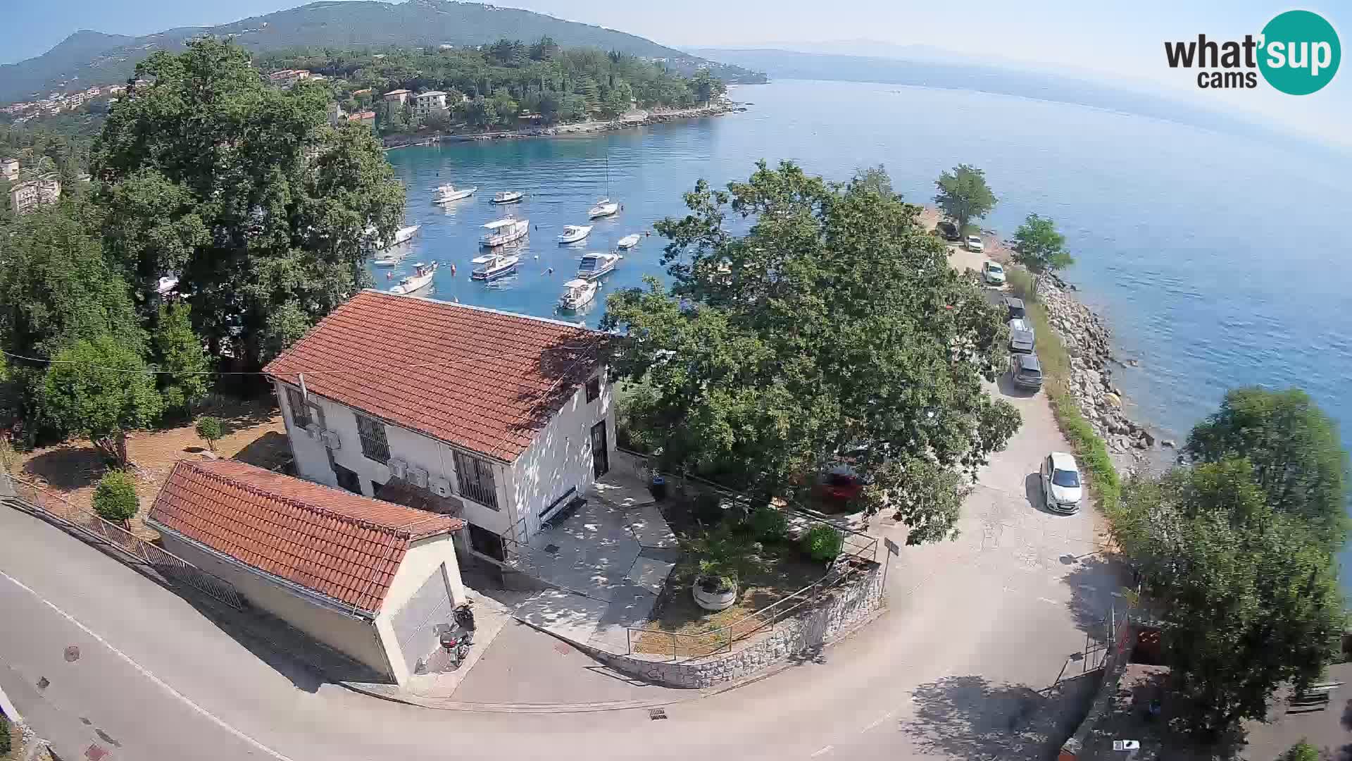 Webcam Ika Hafen – LIVE Blick auf den Hafen und die Lichter von Opatija
