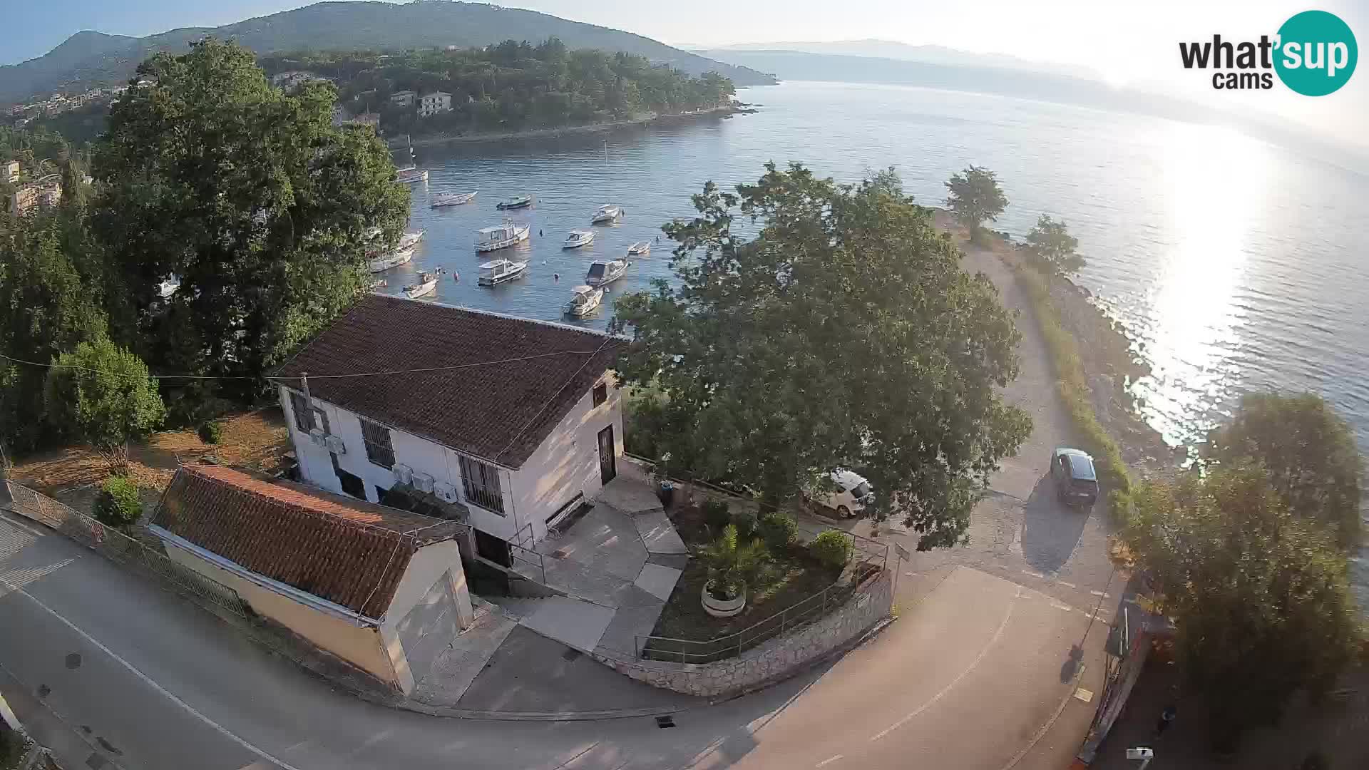 Webcam Ika Hafen – LIVE Blick auf den Hafen und die Lichter von Opatija