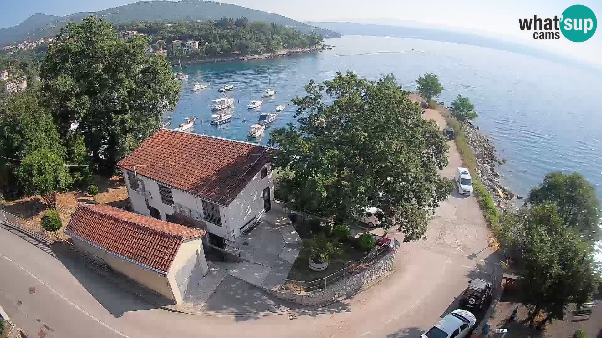 Webcam Ika Hafen – LIVE Blick auf den Hafen und die Lichter von Opatija