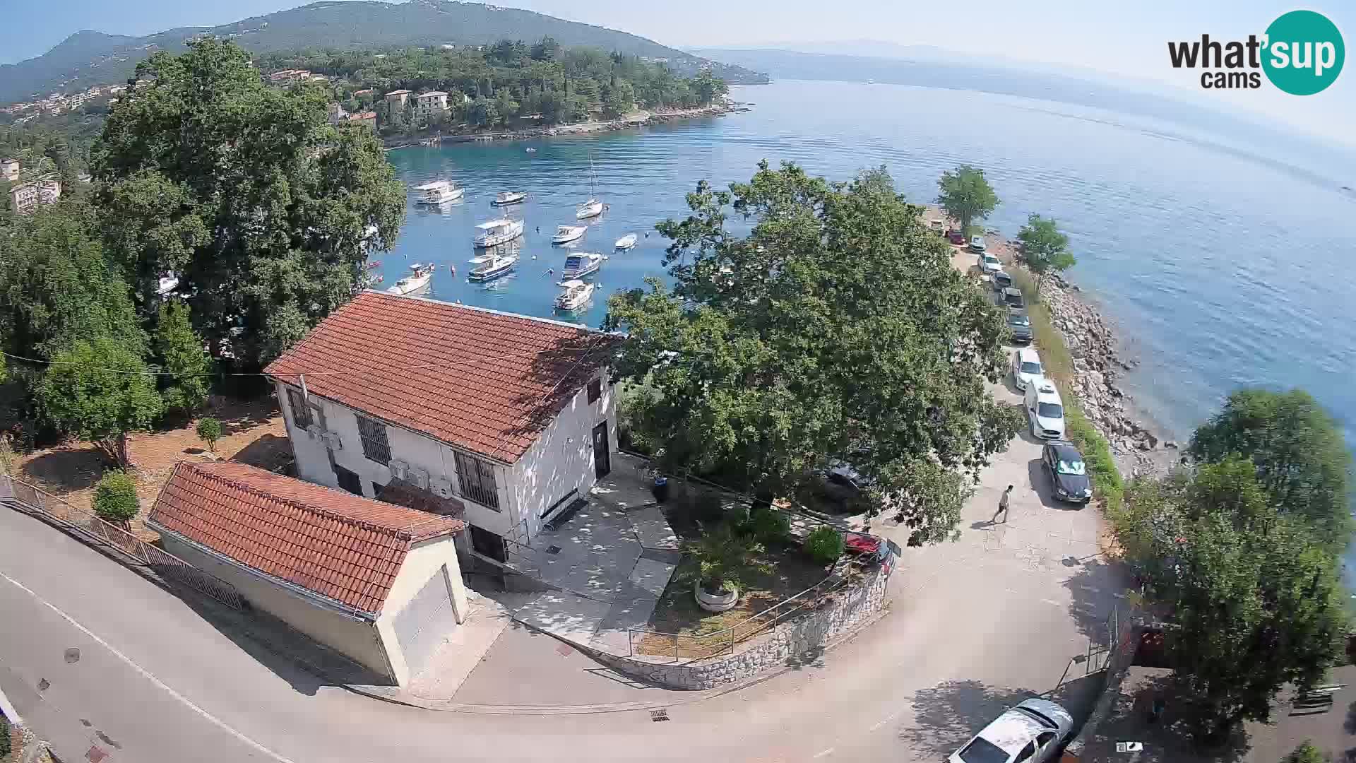 Webcam Ika Hafen – LIVE Blick auf den Hafen und die Lichter von Opatija