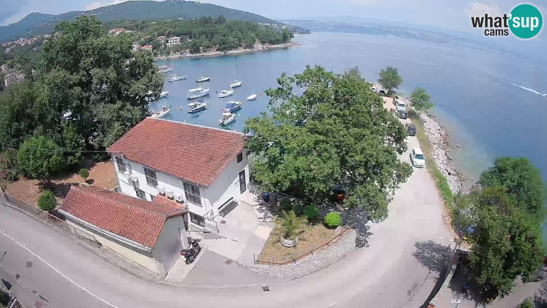 Webcam Ika Hafen – LIVE Blick auf den Hafen und die Lichter von Opatija