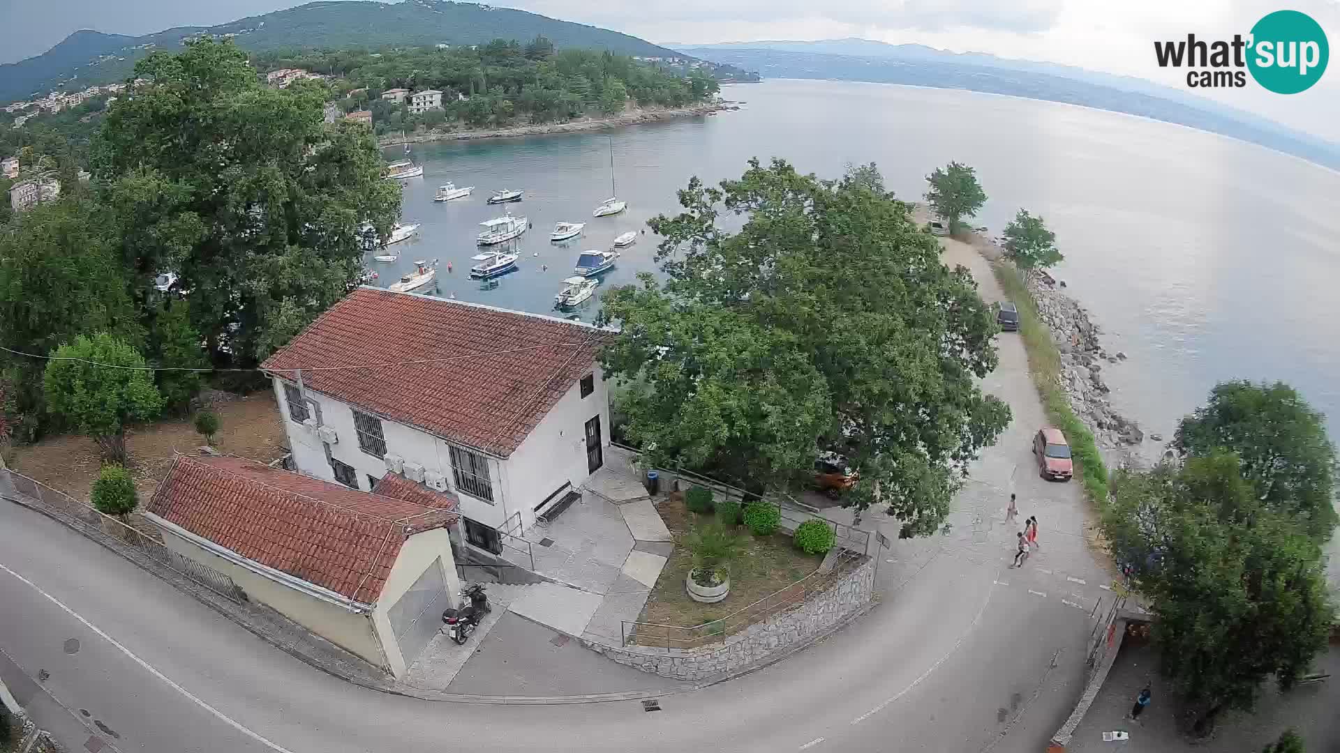 Webcam Ika Hafen – LIVE Blick auf den Hafen und die Lichter von Opatija