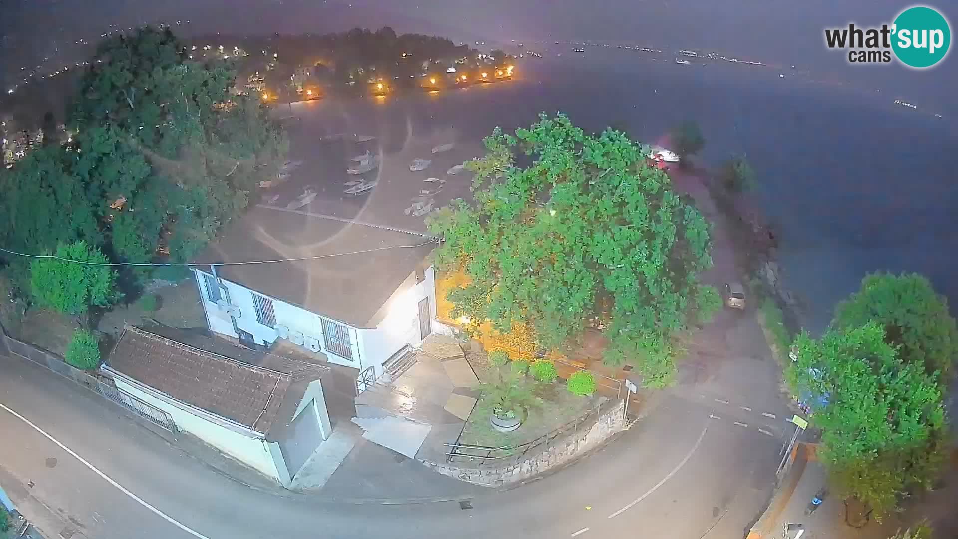 Webcam Ika Hafen – LIVE Blick auf den Hafen und die Lichter von Opatija