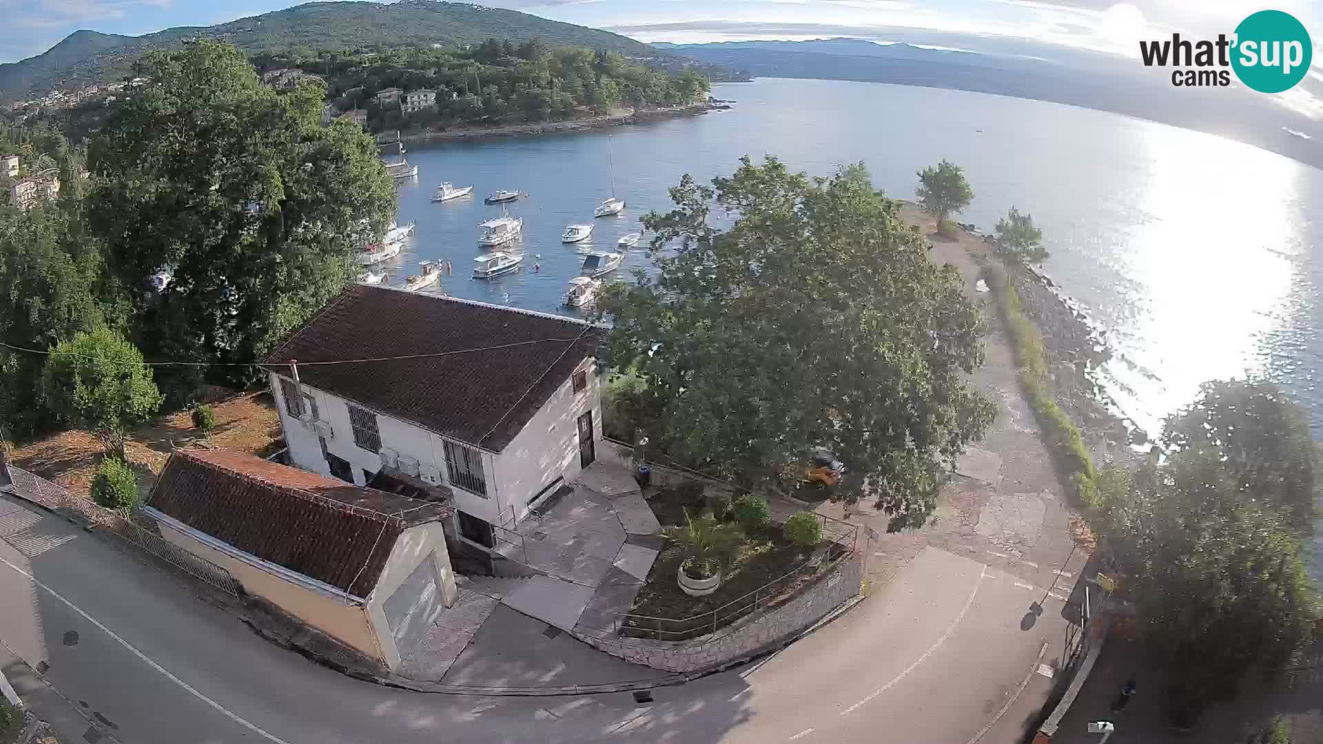 Webcam Ika Hafen – LIVE Blick auf den Hafen und die Lichter von Opatija