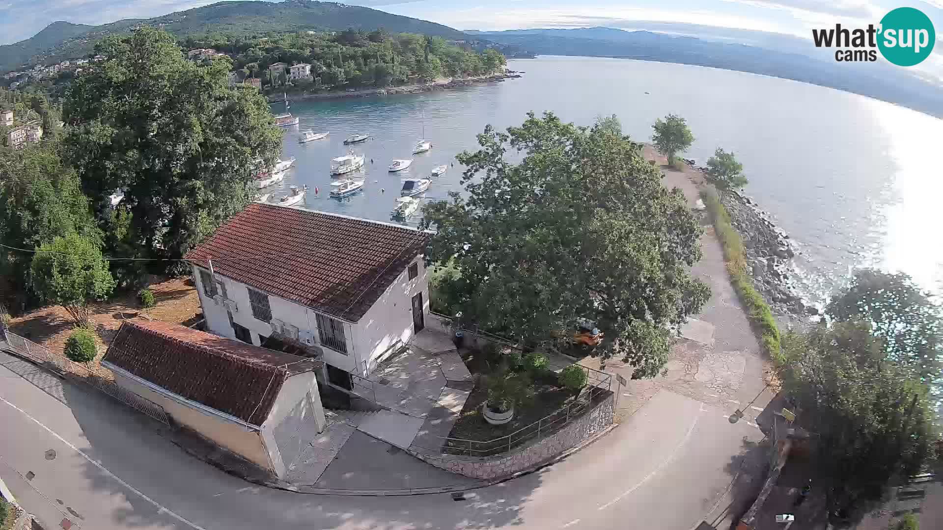 Webcam Ika Hafen – LIVE Blick auf den Hafen und die Lichter von Opatija
