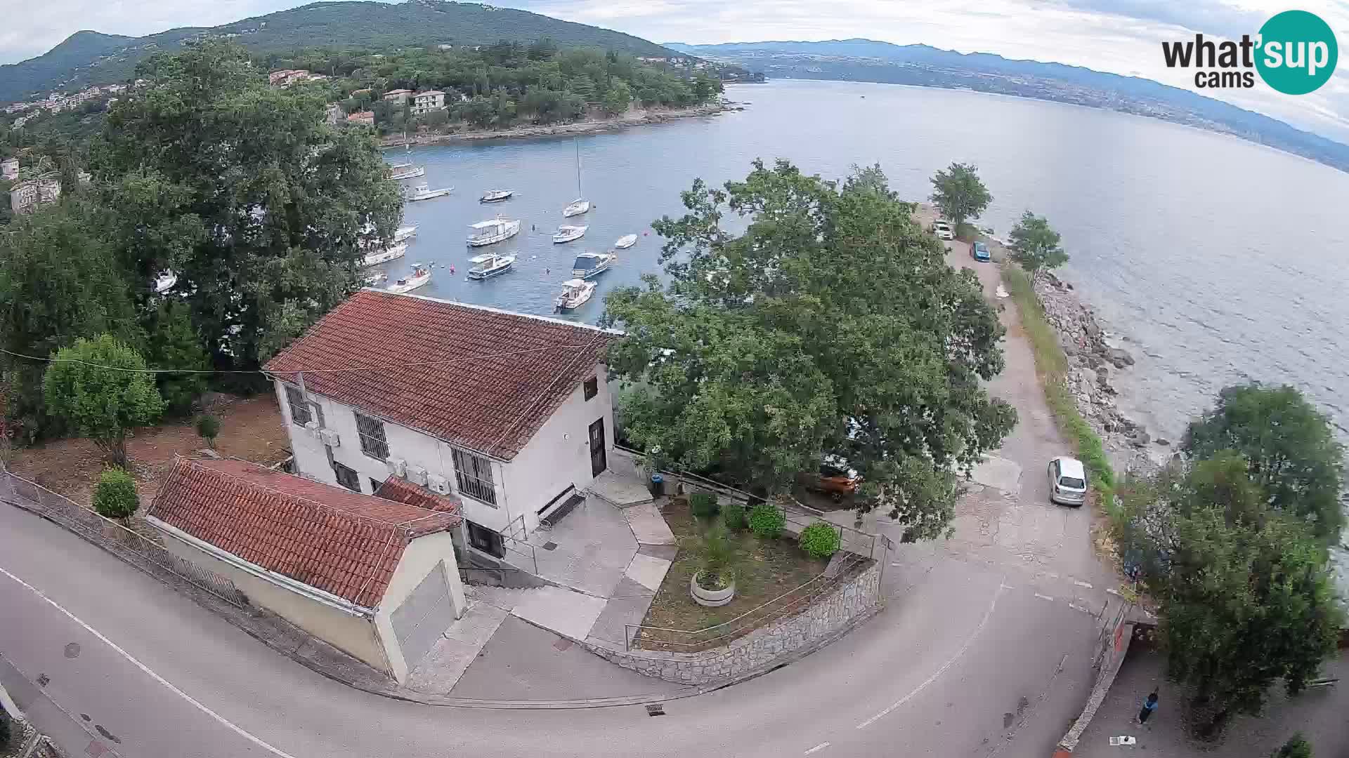 Webcam Ika Hafen – LIVE Blick auf den Hafen und die Lichter von Opatija