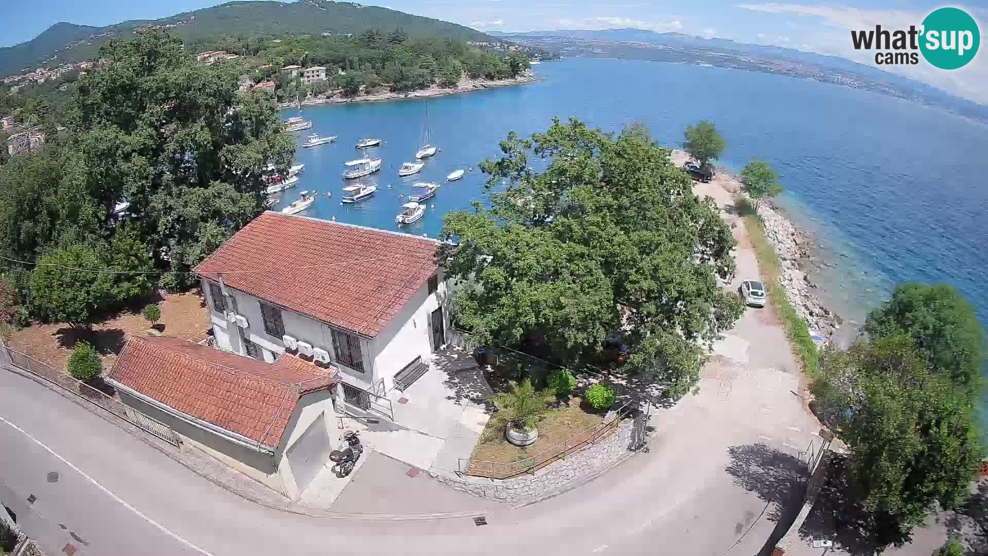 Webcam Ika Hafen – LIVE Blick auf den Hafen und die Lichter von Opatija
