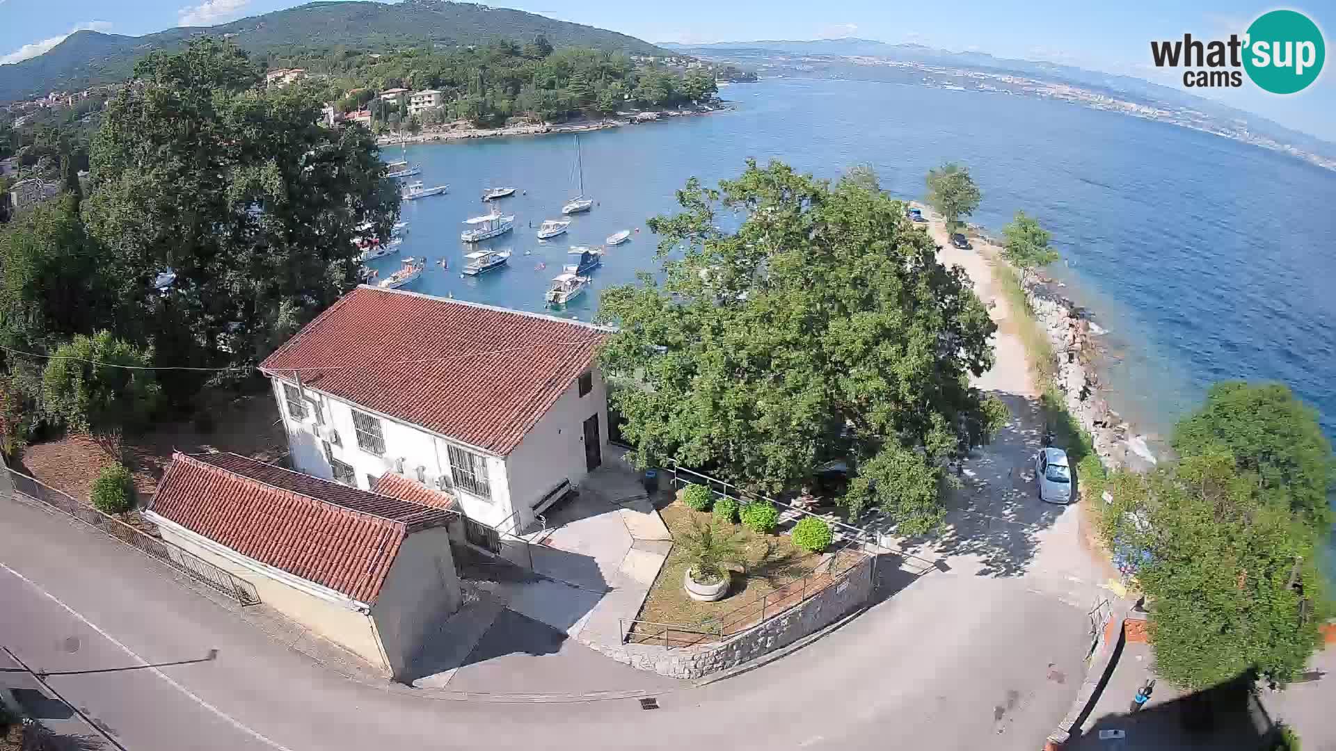 Webcam Ika Hafen – LIVE Blick auf den Hafen und die Lichter von Opatija