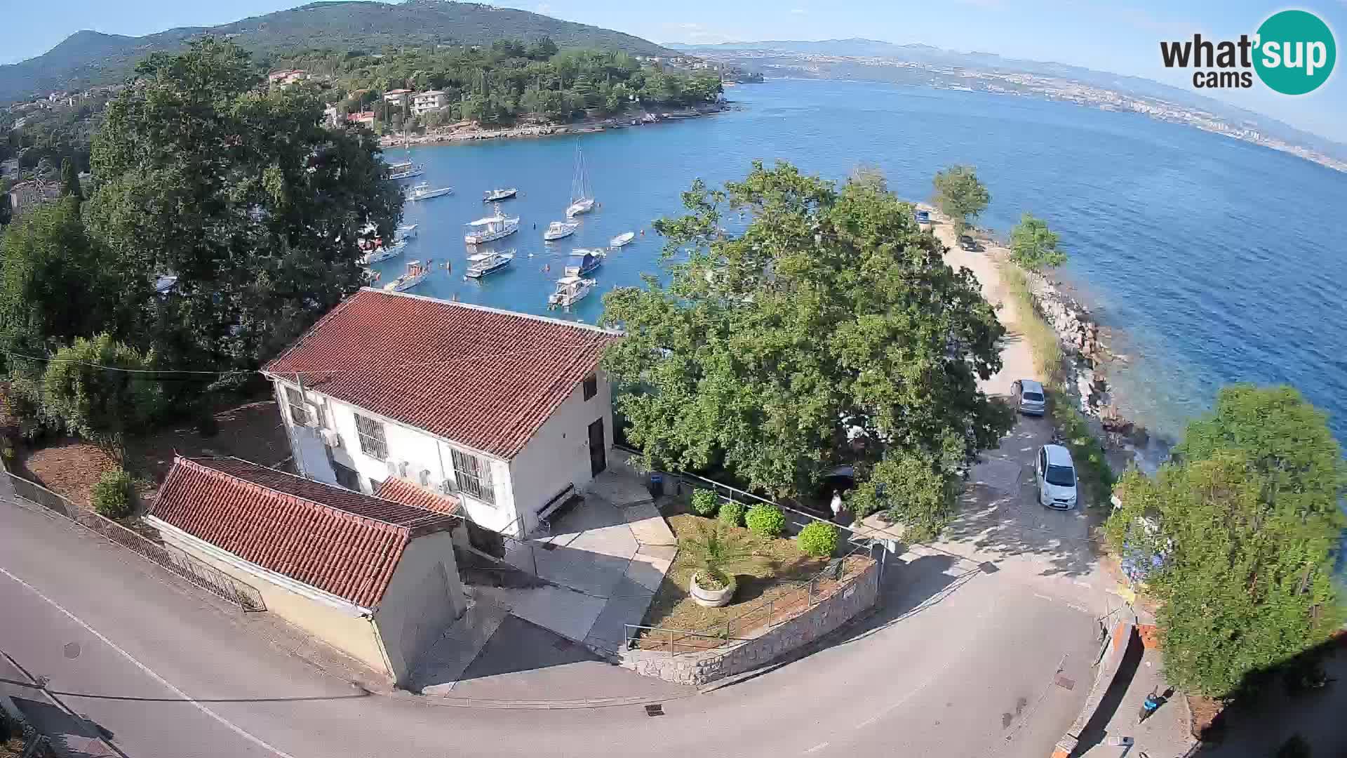 Webcam Ika Hafen – LIVE Blick auf den Hafen und die Lichter von Opatija