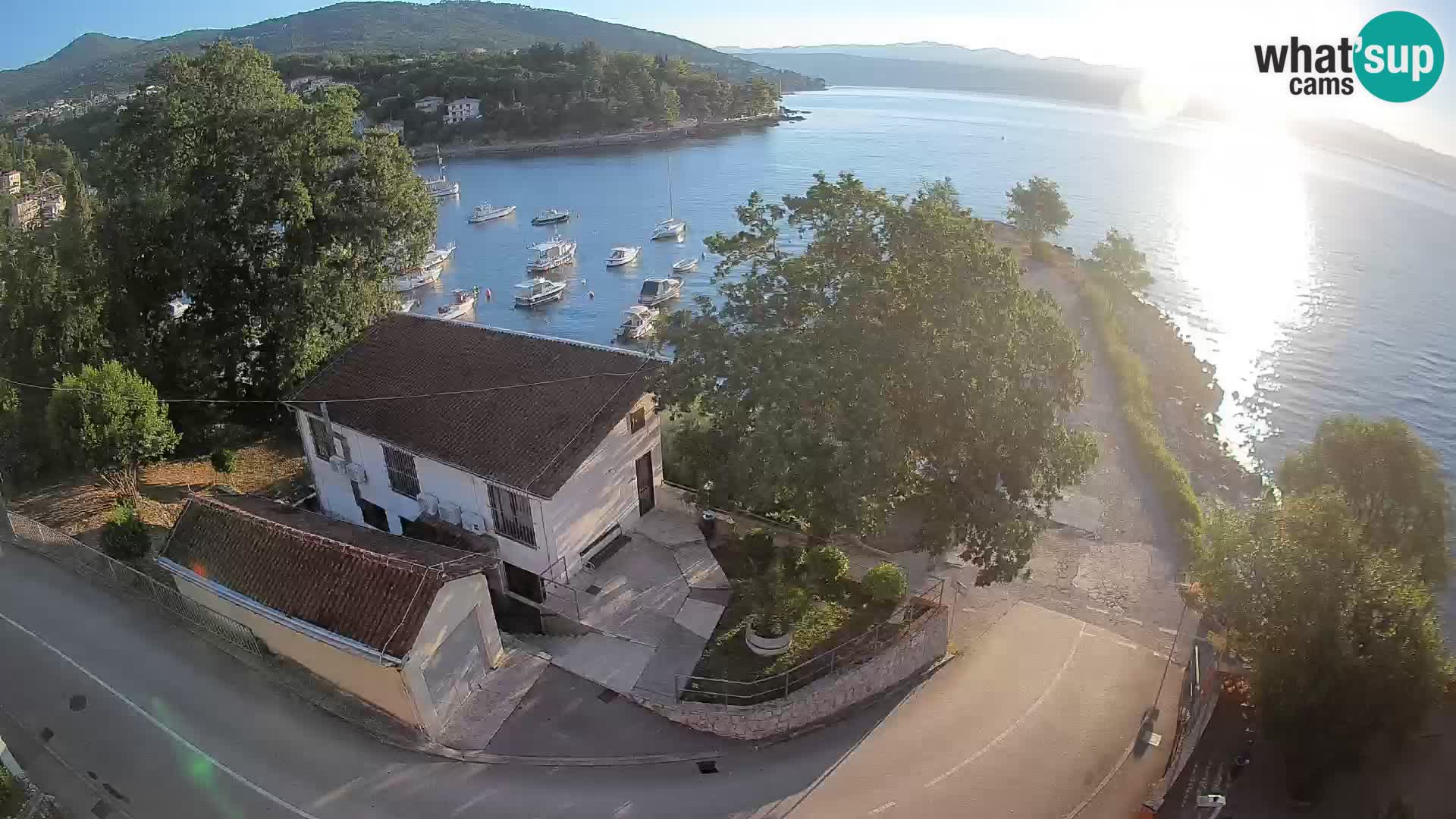 Webcam Ika Hafen – LIVE Blick auf den Hafen und die Lichter von Opatija