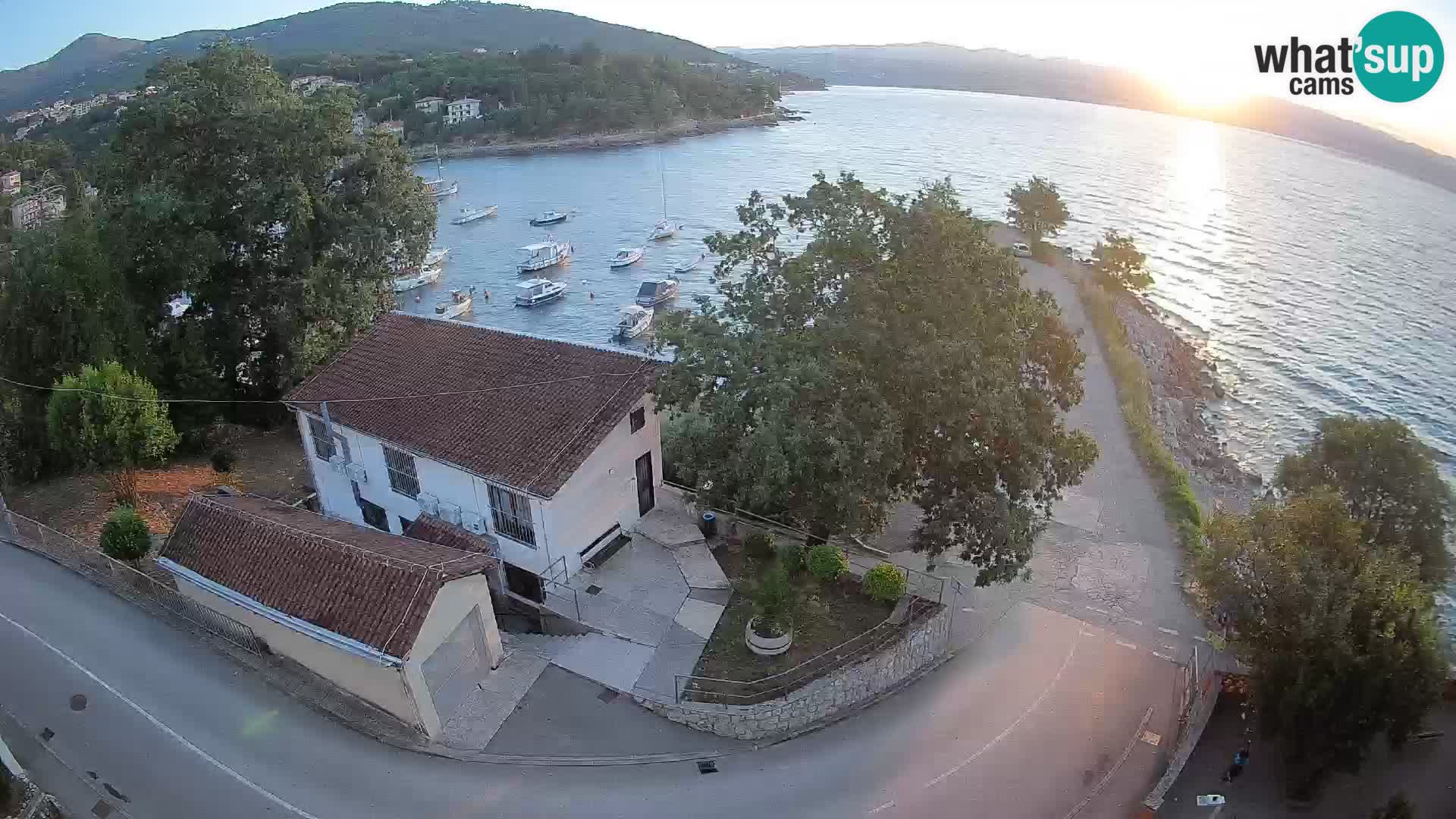 Webcam Ika Hafen – LIVE Blick auf den Hafen und die Lichter von Opatija