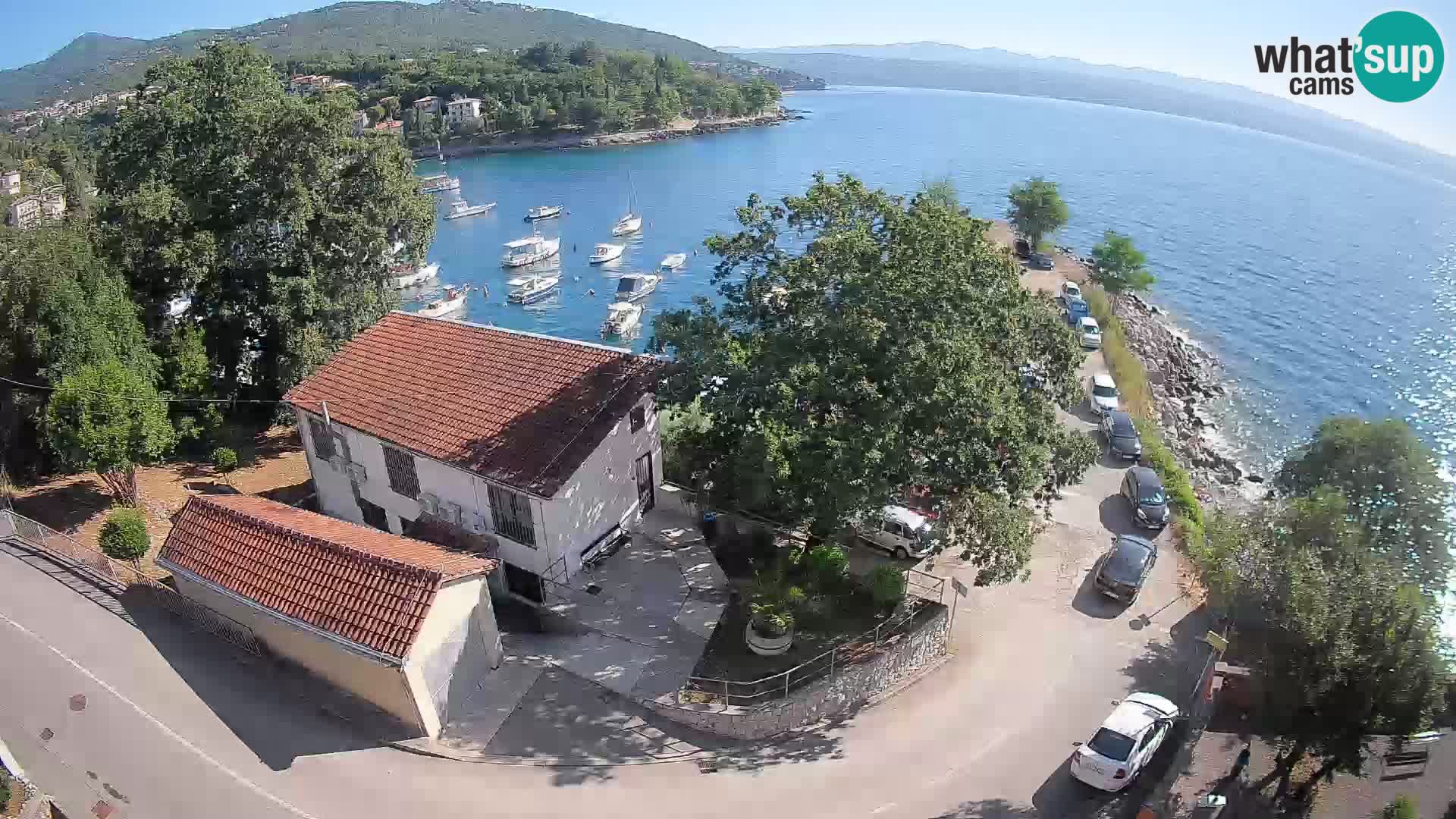 Webcam Ika Hafen – LIVE Blick auf den Hafen und die Lichter von Opatija
