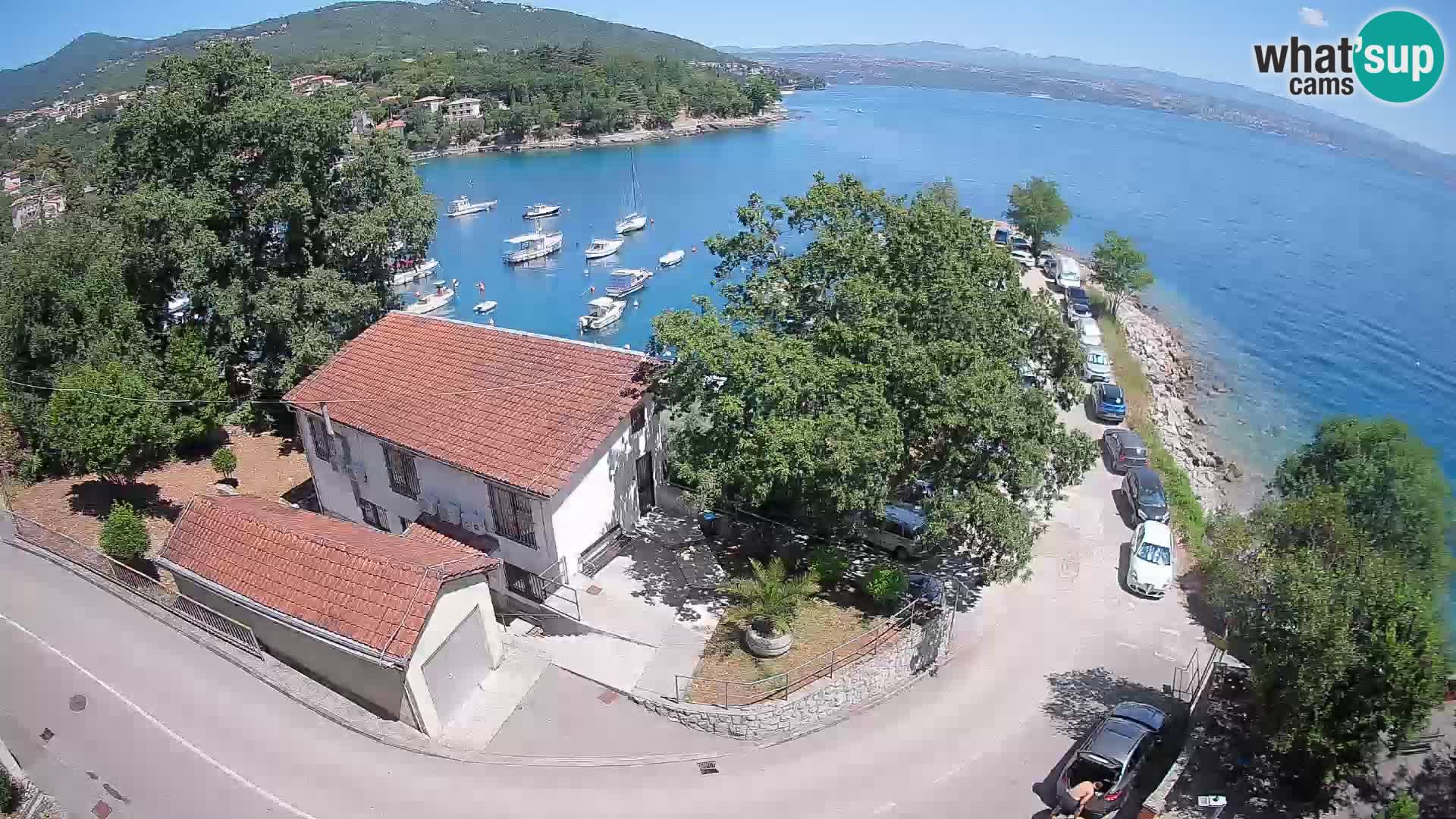 Webcam Ika Hafen – LIVE Blick auf den Hafen und die Lichter von Opatija