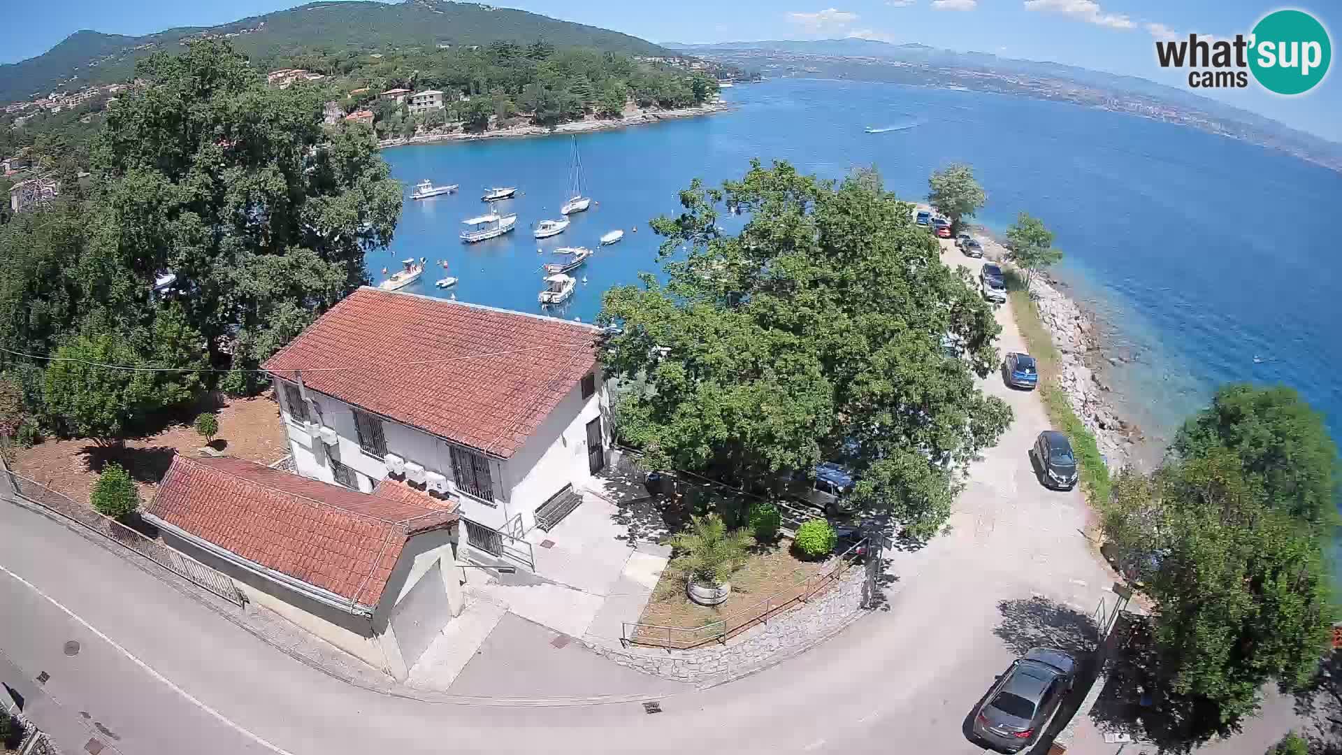 Webcam Ika Hafen – LIVE Blick auf den Hafen und die Lichter von Opatija
